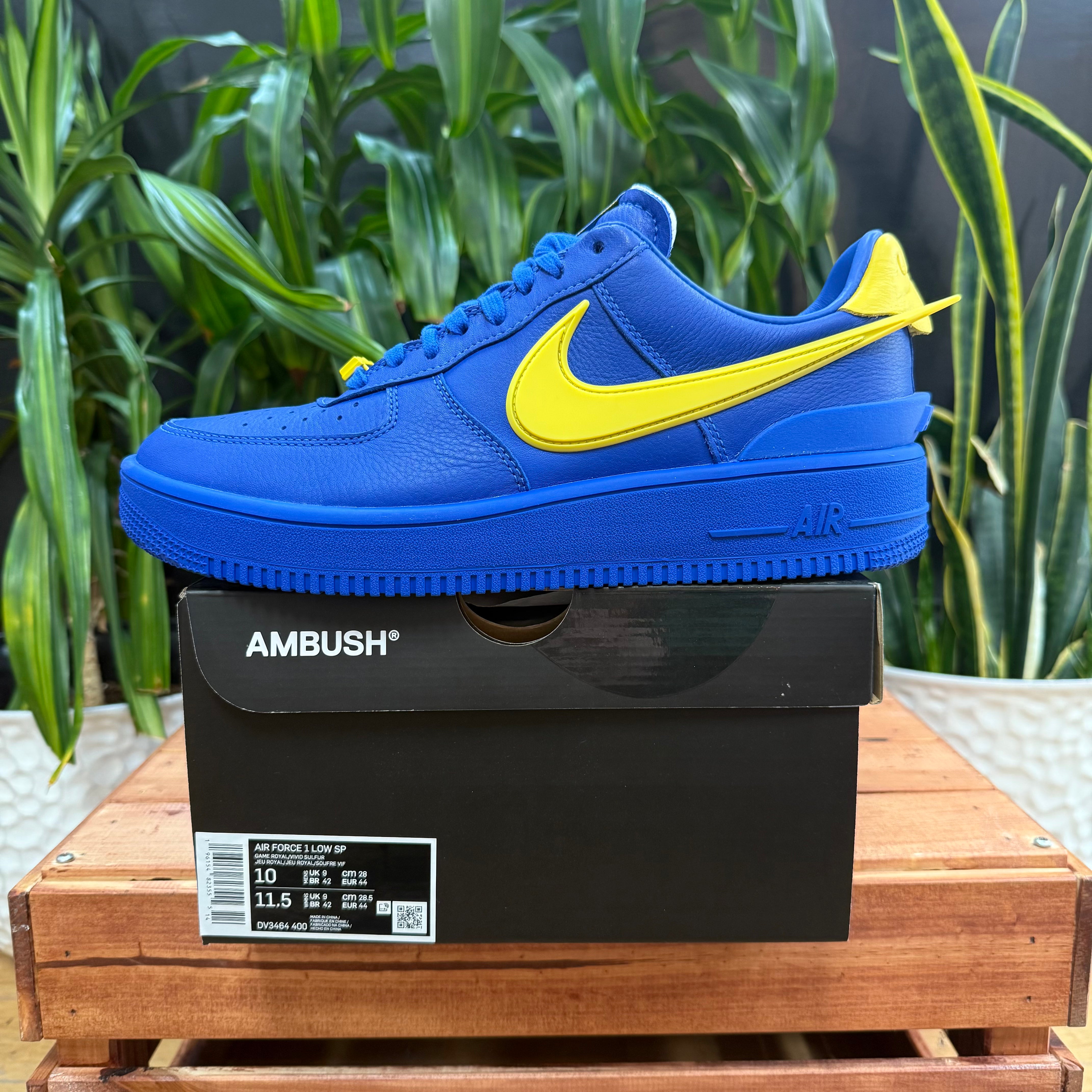 Nike Air force 1 low SP x Ambush 'Game Royal' Blue, Mens 10, W11.5