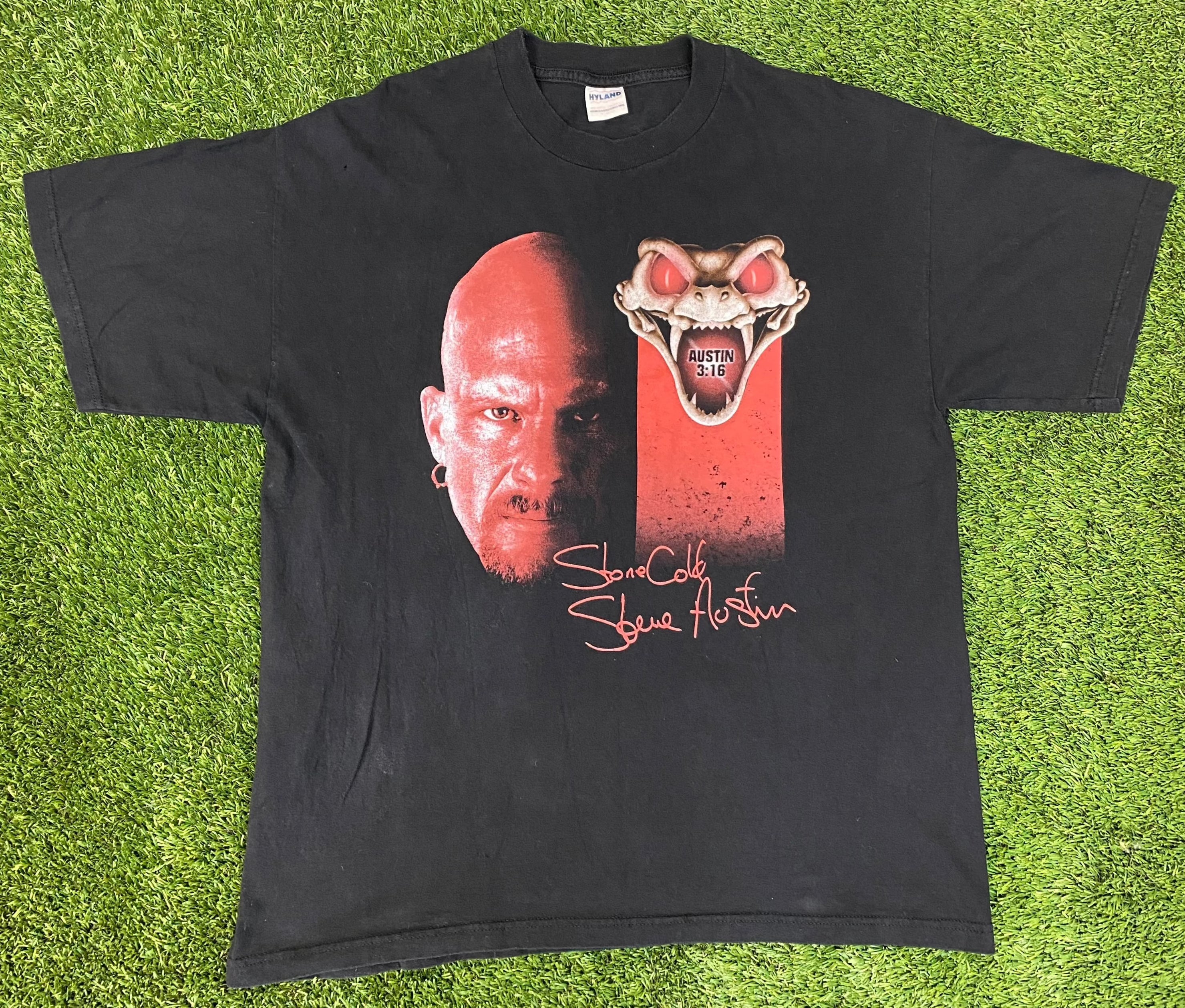 Vintage Stone Cold Steve Austin Shirt, XL