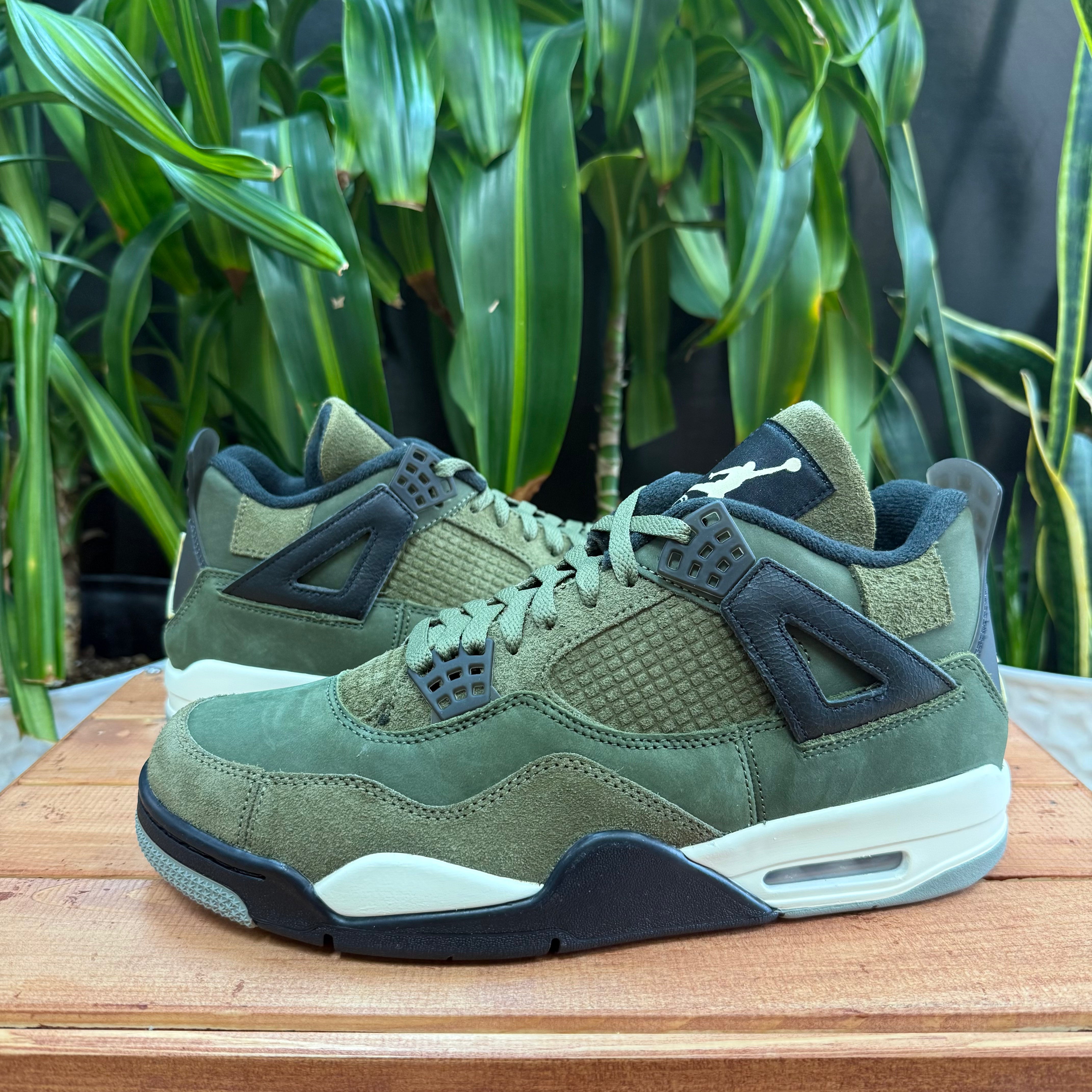 Nike Air Jordan 4 Retro SE Craft Medium Olive, Mens 10, W11.5
