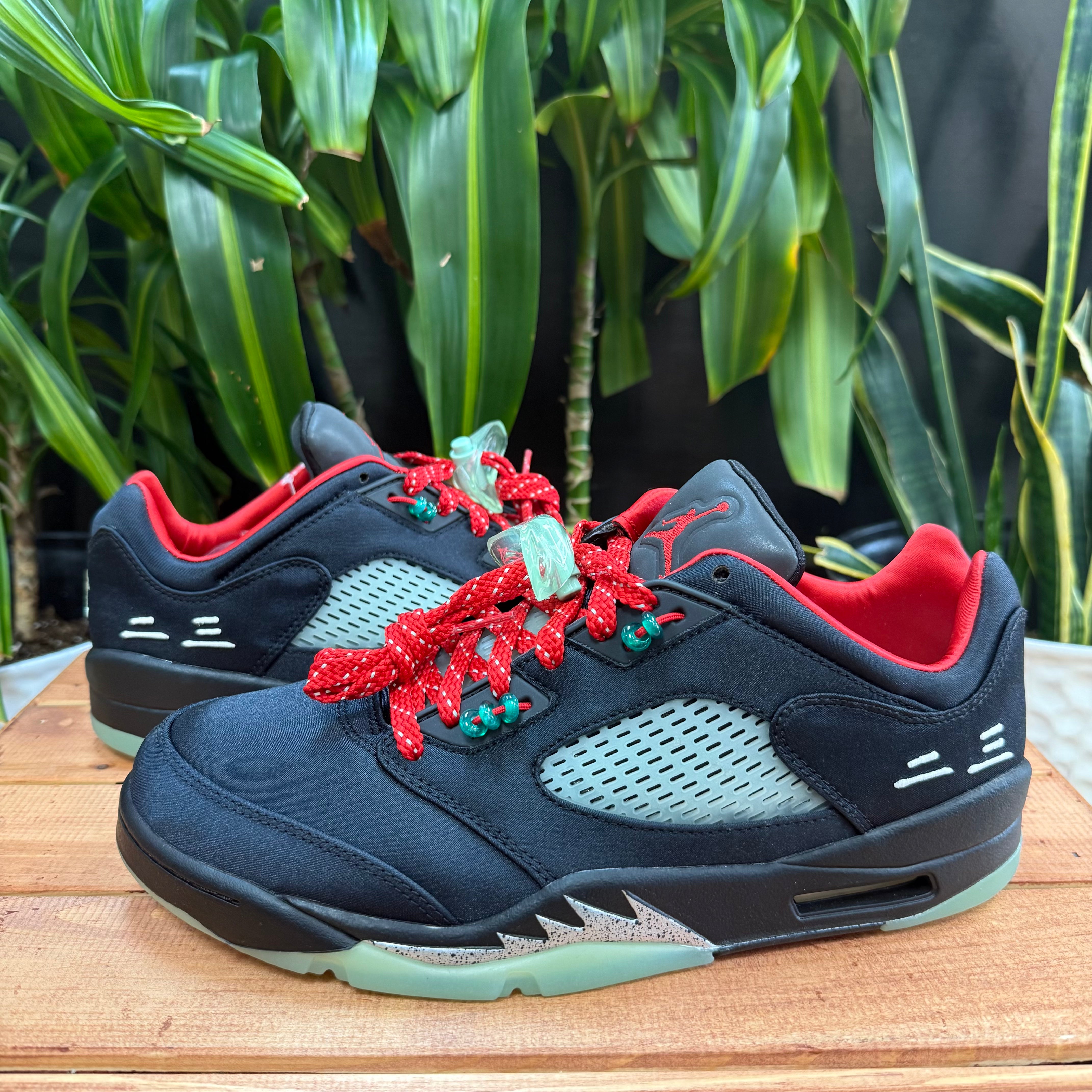 Nike Air Jordan 5 Low x CLOT 'Jade', Mens 10, W11.5