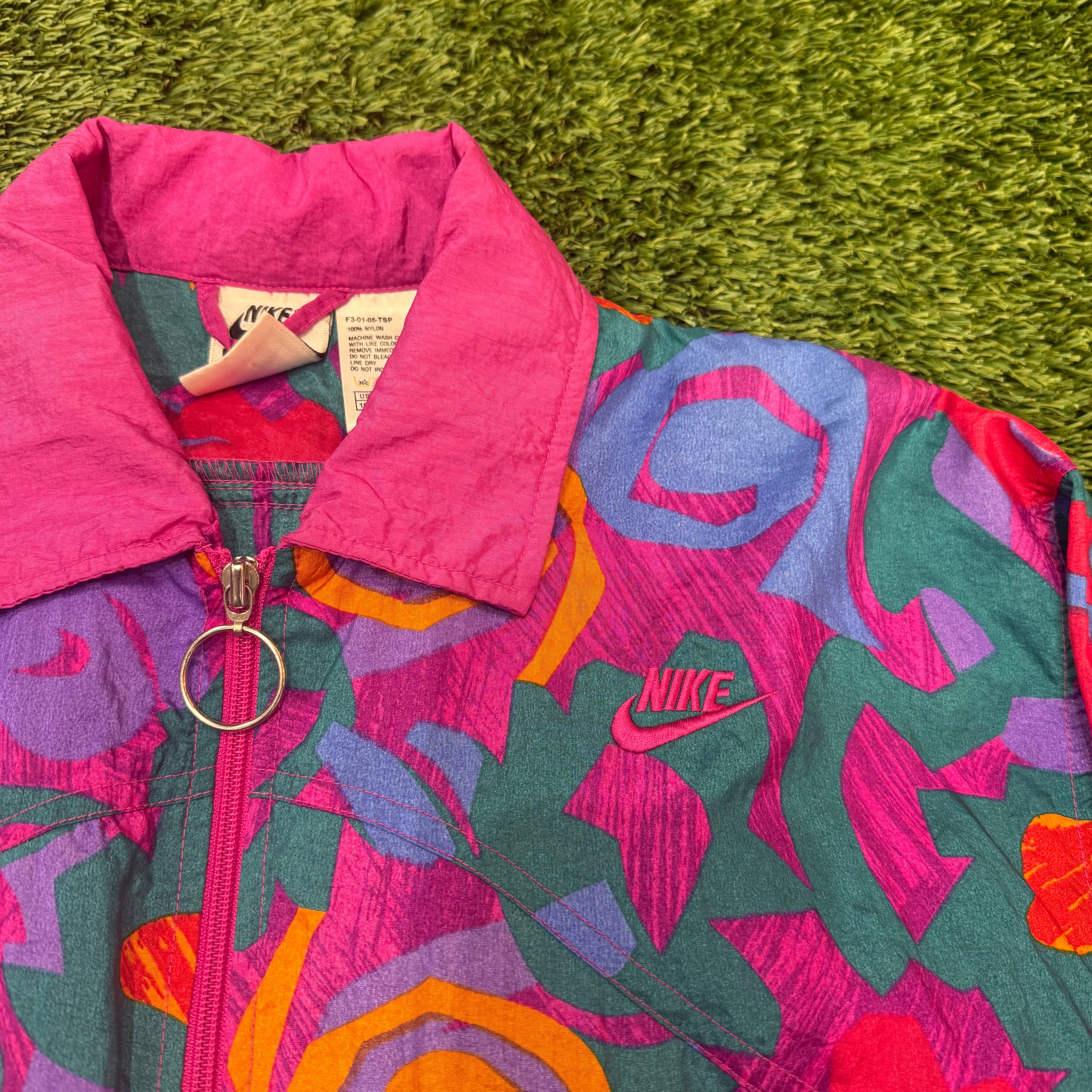 Nike Vintage Nike Elite Floral Windbreaker, XL