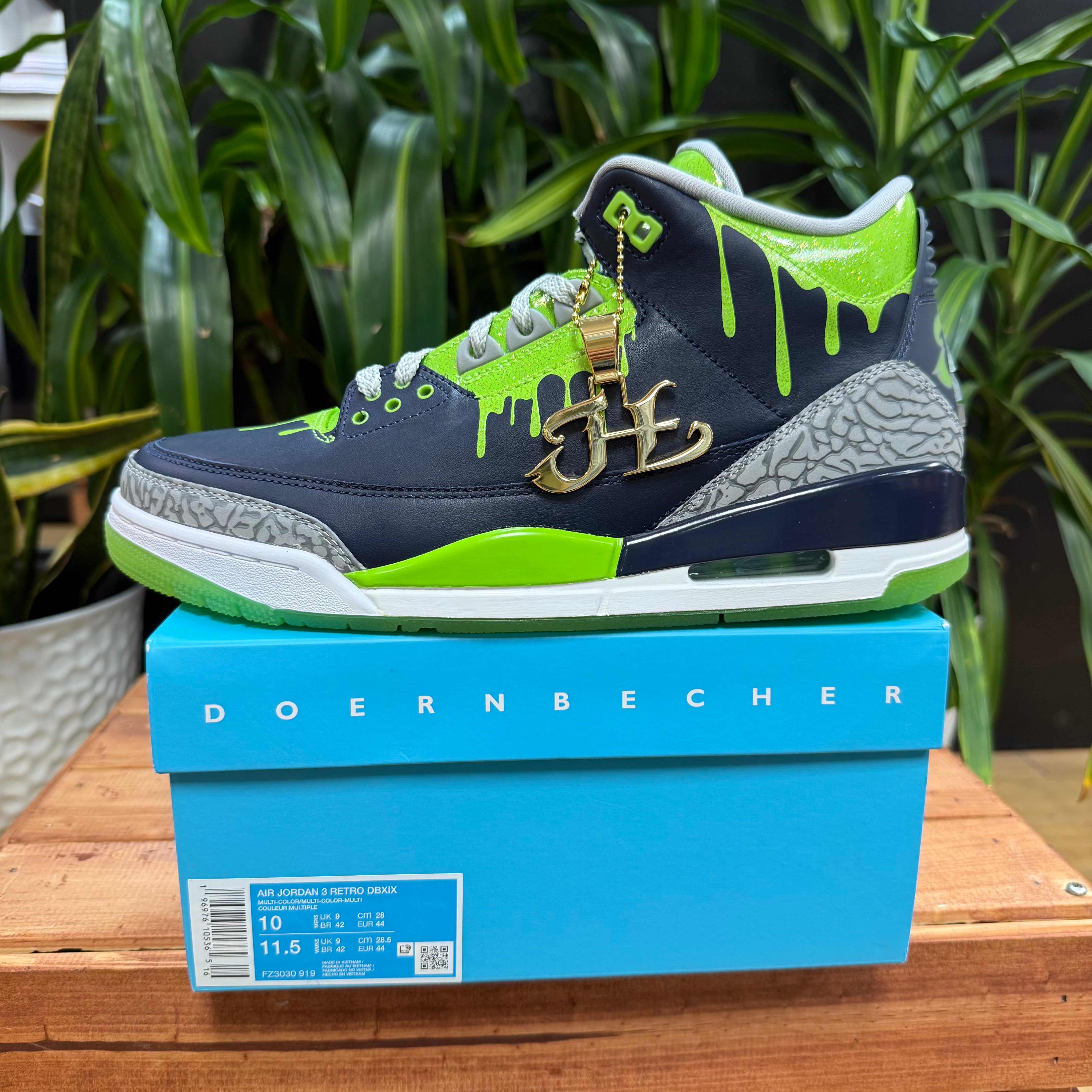 Nike Jordan 3 Retro Mid Doernbecher, Mens 10, W11.5