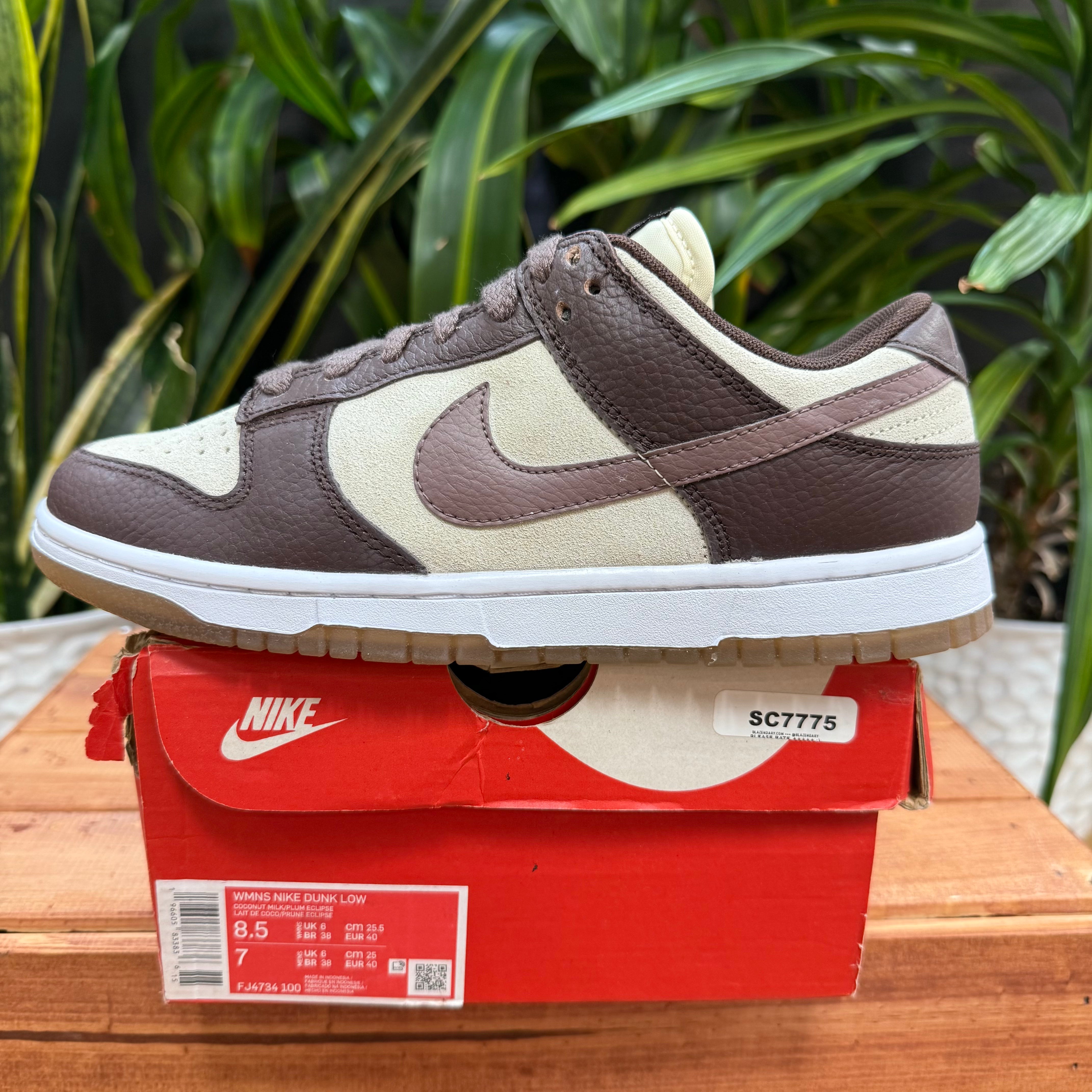 Nike Dunk Low Plum Eclipse, Mens 7, W8.5