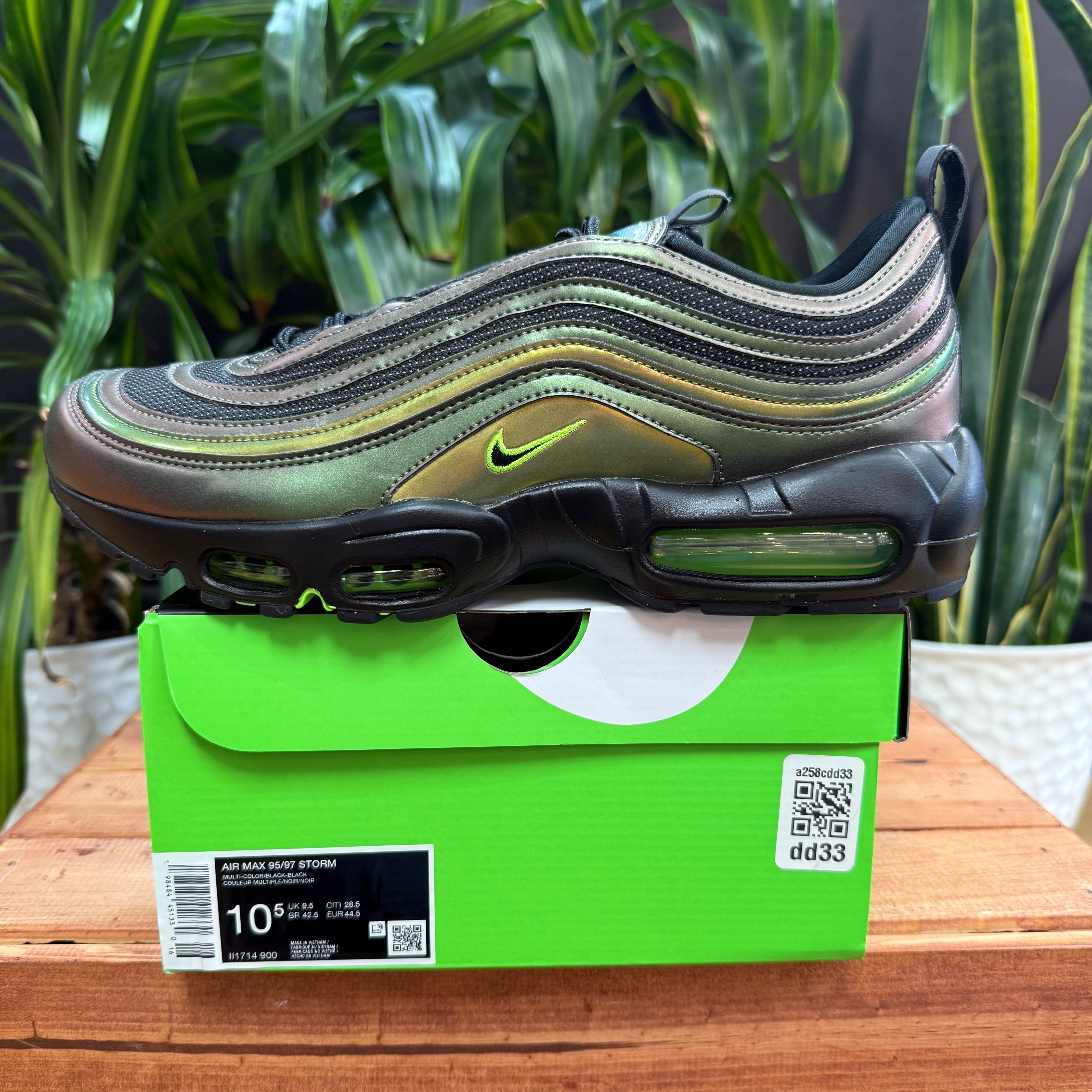 Air Max 95/97 'University of Oregon - Storm', Mens 10.5, W12