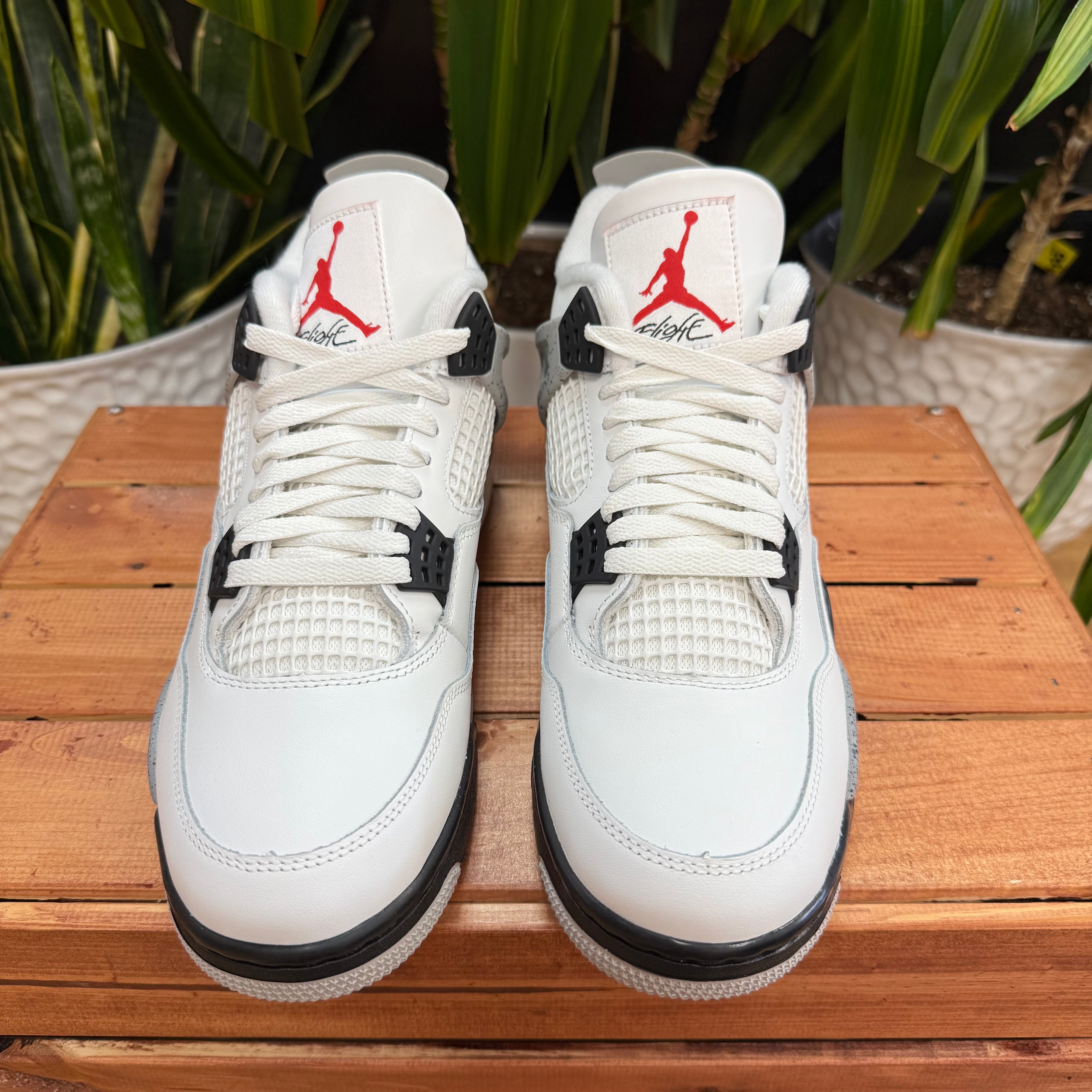 Jordan 4 Retro White Cement Mens 10, W11.5
