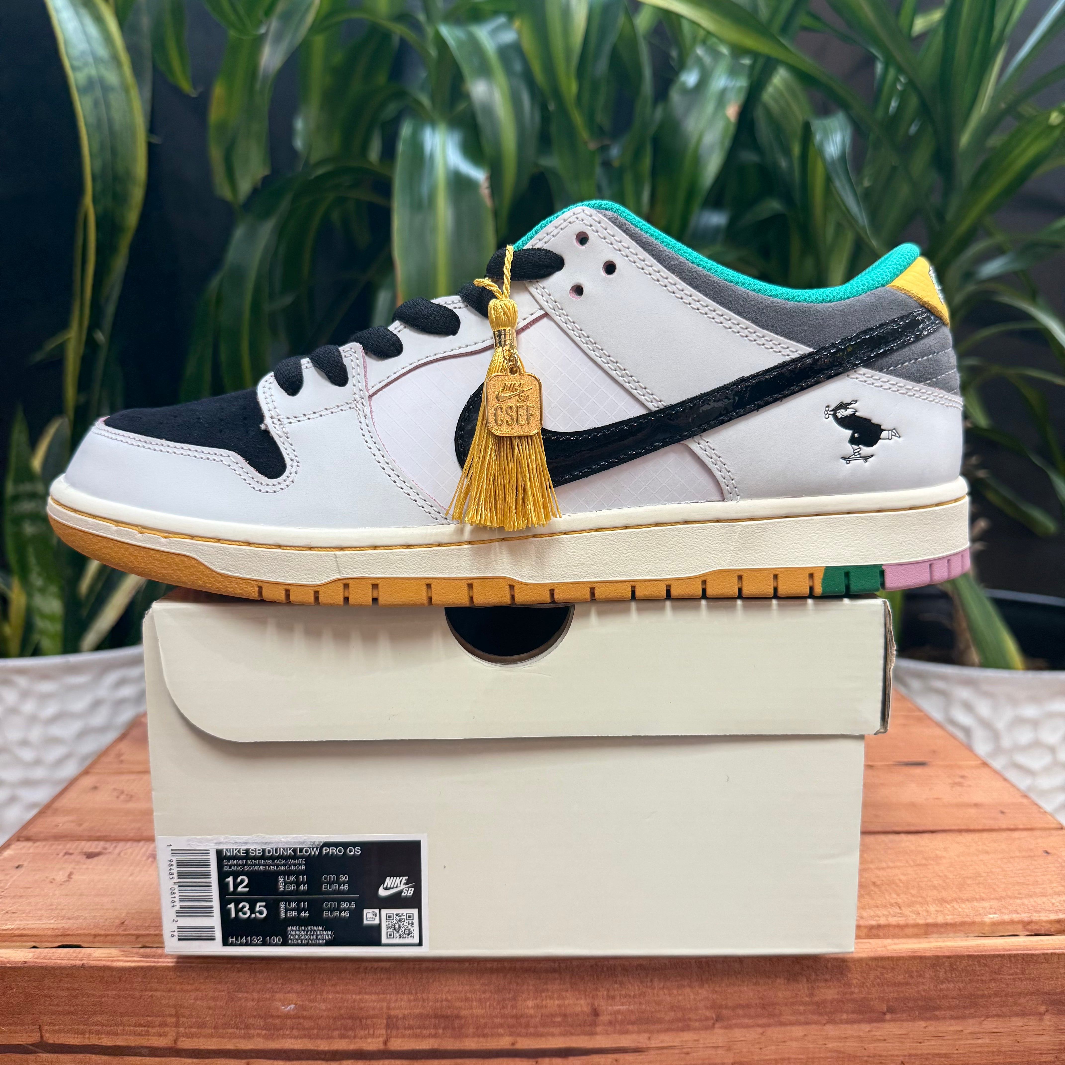 Nike SB Dunk Low x CSEF, Mens 12, W13.5