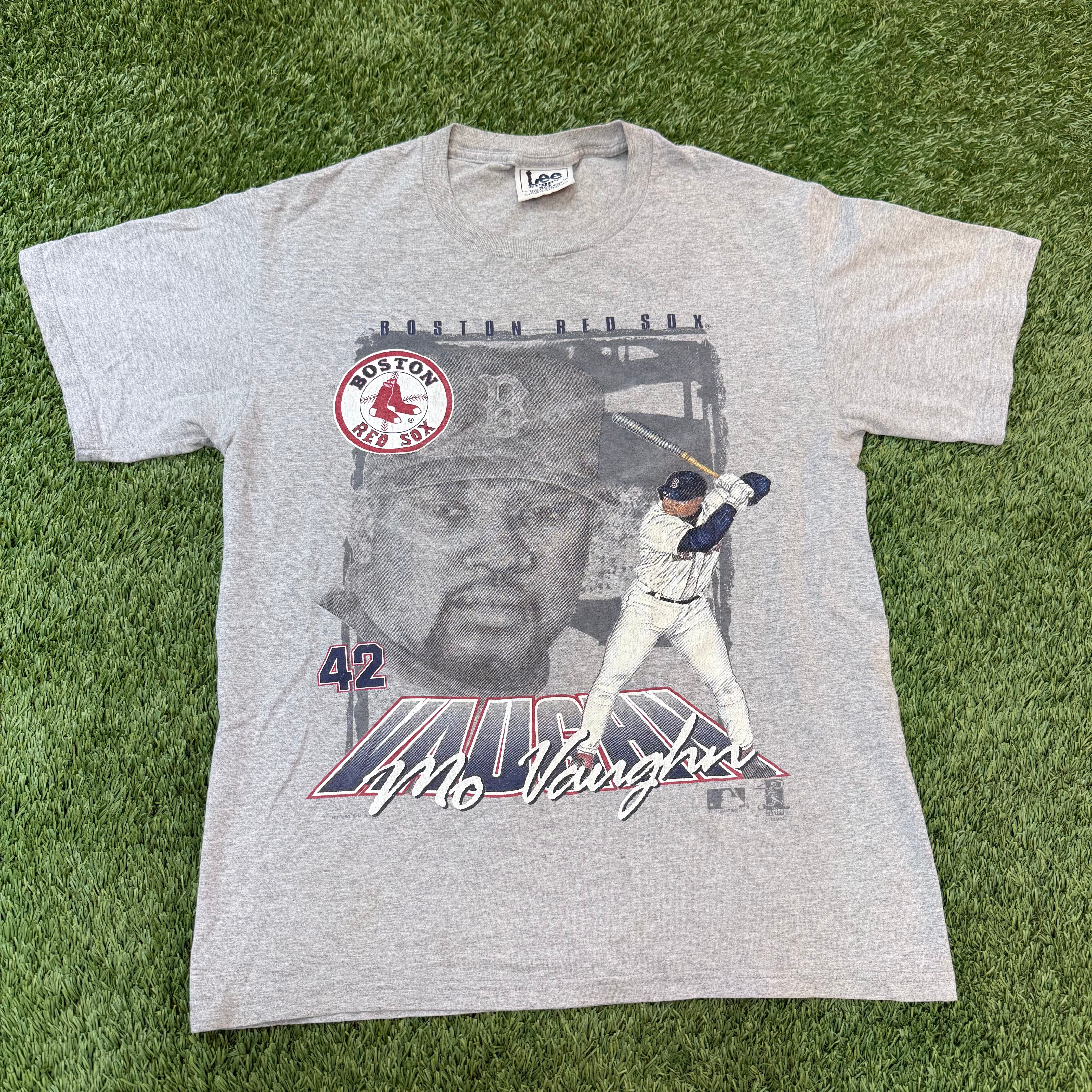 Vintage Red Sox Mo Vaughn Short Sleeve, M