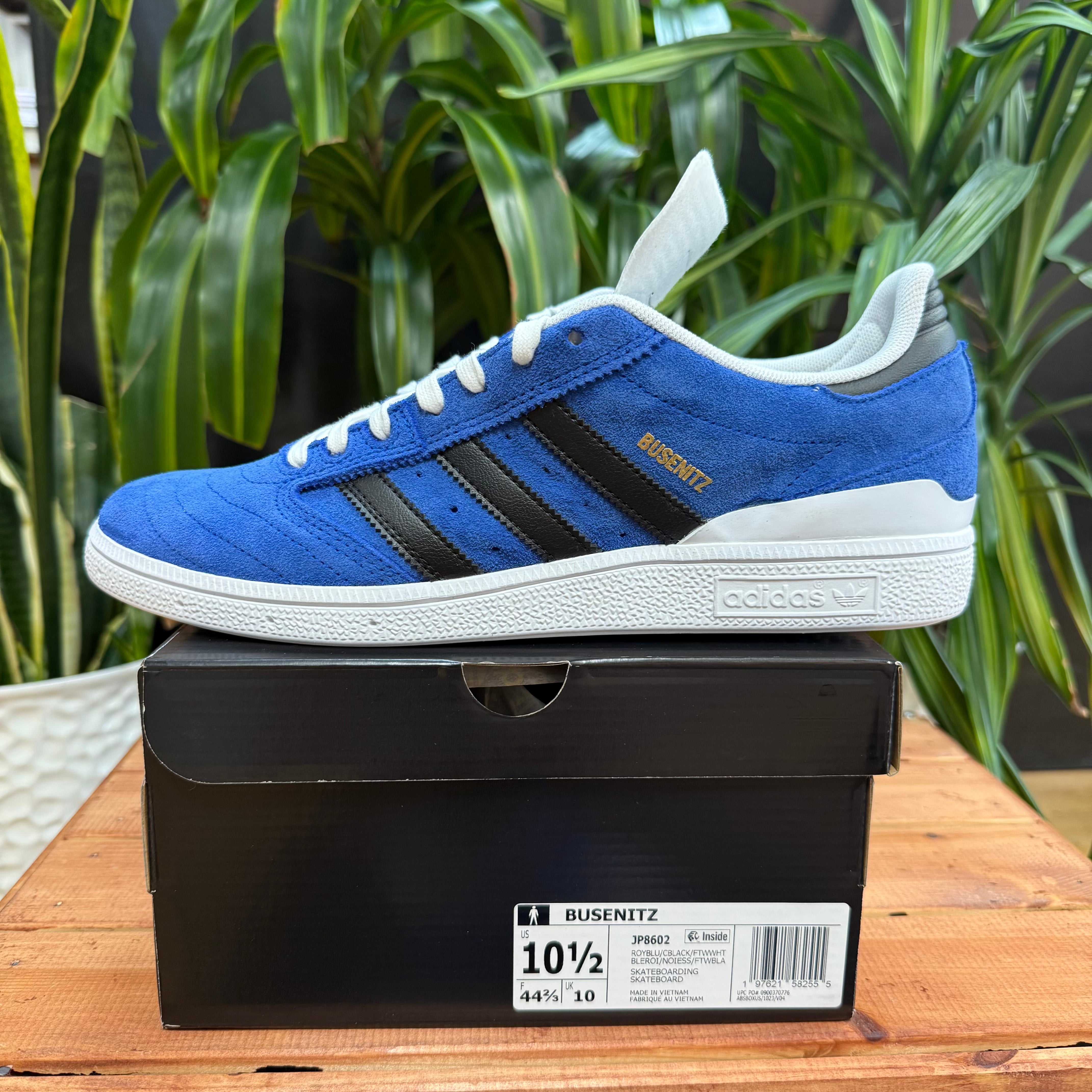 Adidas Busenitz Pro Royal Blue/Black, Mens 10.5, W12