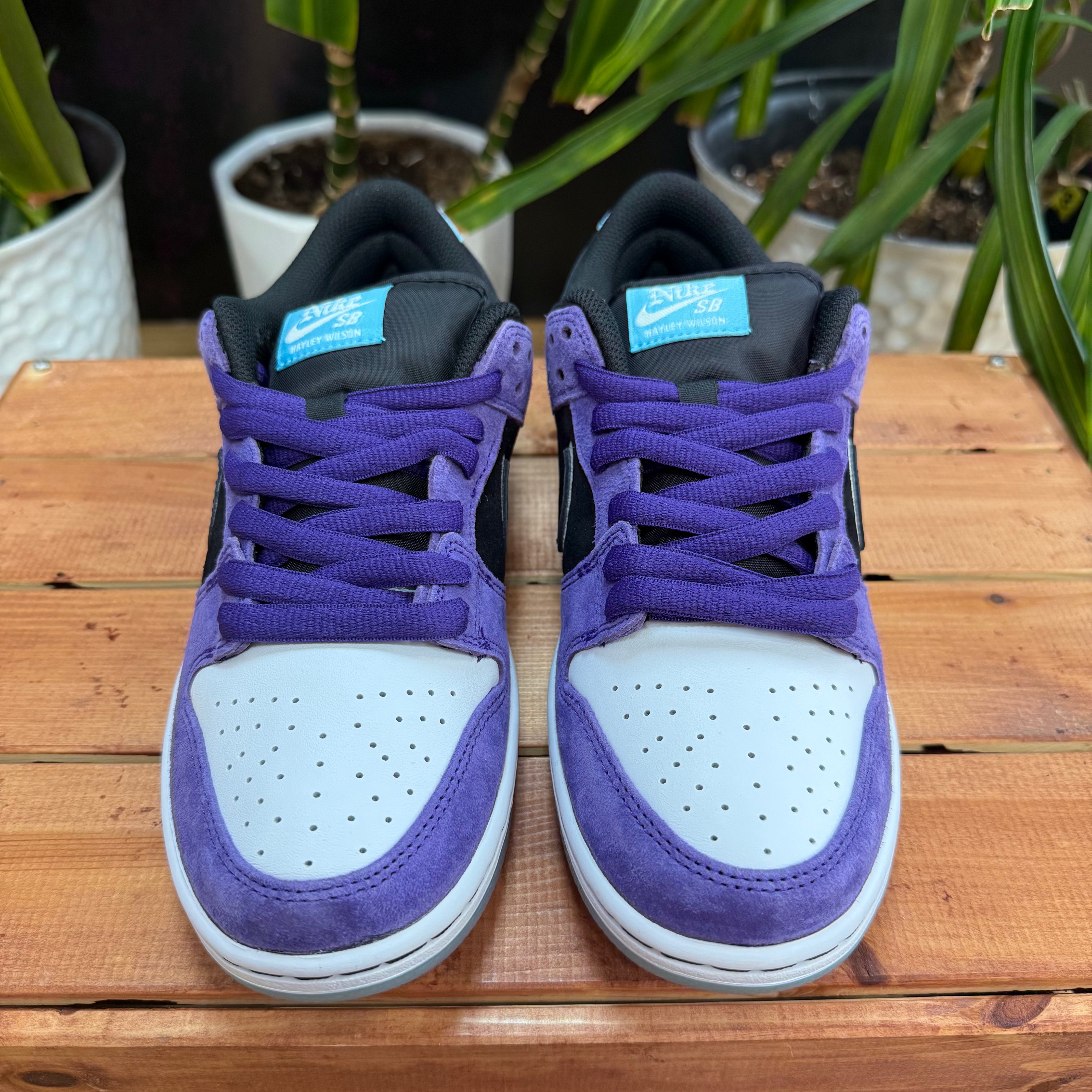 Hayley Wilson x Nike SB Dunk Low ‘Court Purple’, Mens 6.5, W8