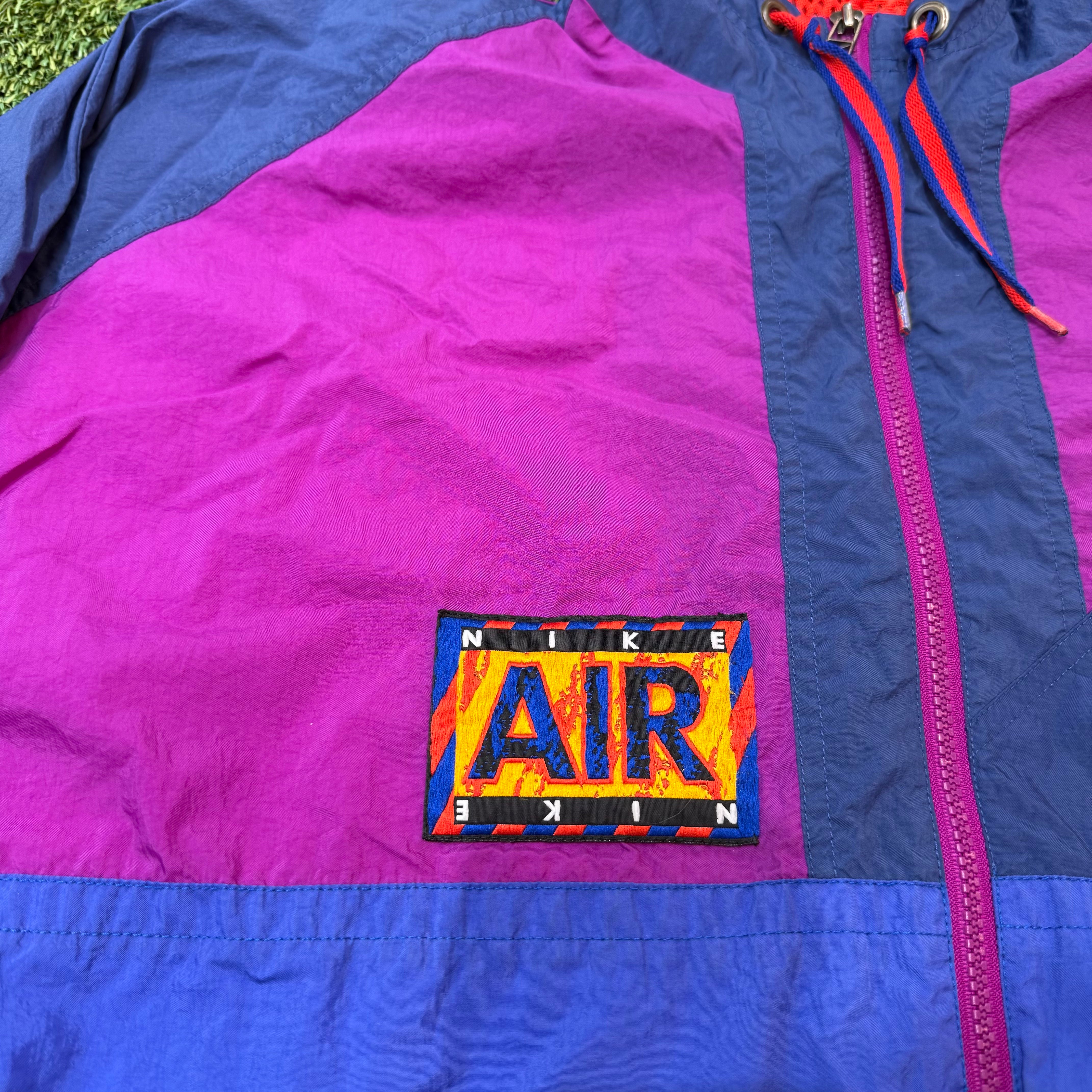 Vintage Nike Air Color block Windbreaker, XL