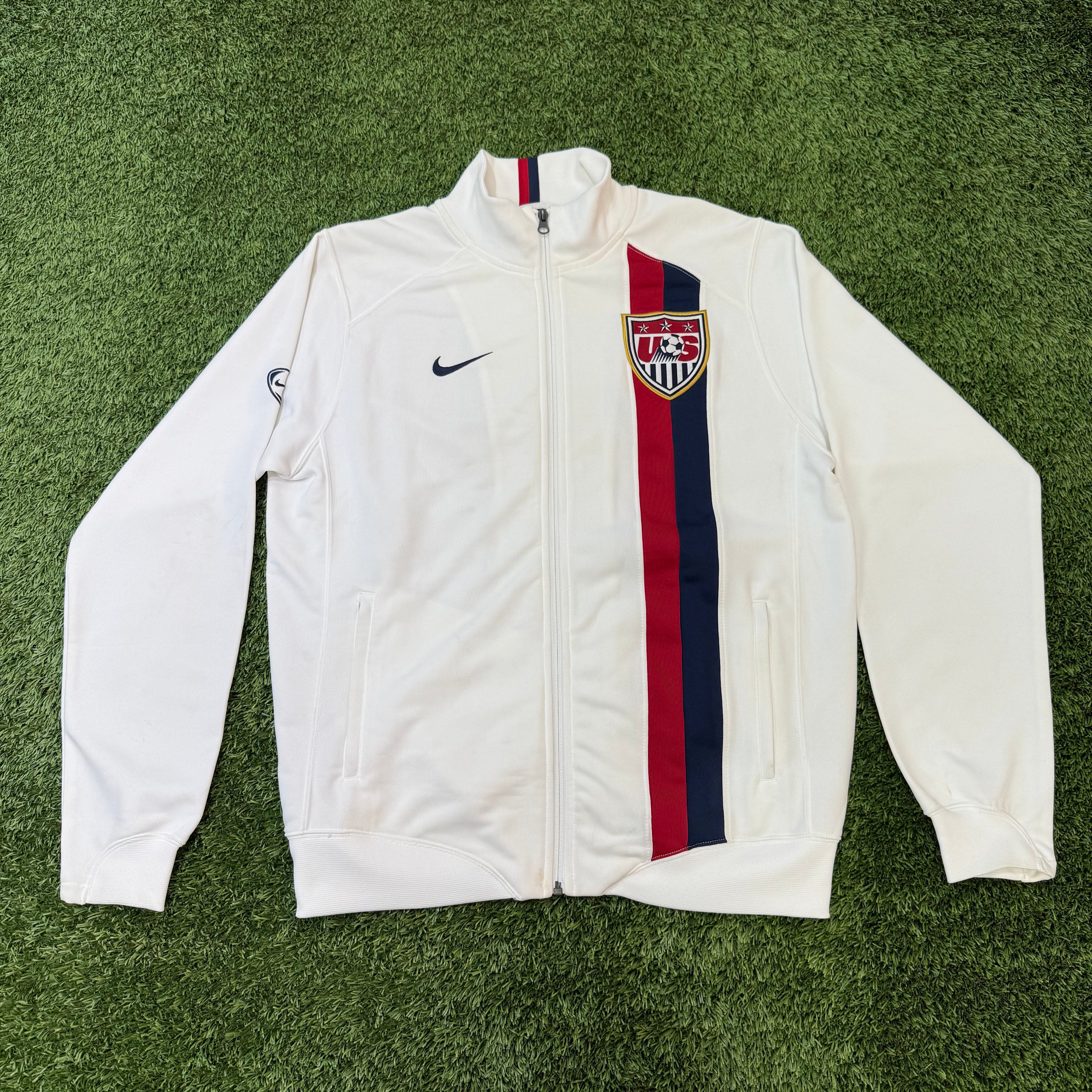 Vintage Nike US Soccer Team Zip Up Jacket, L