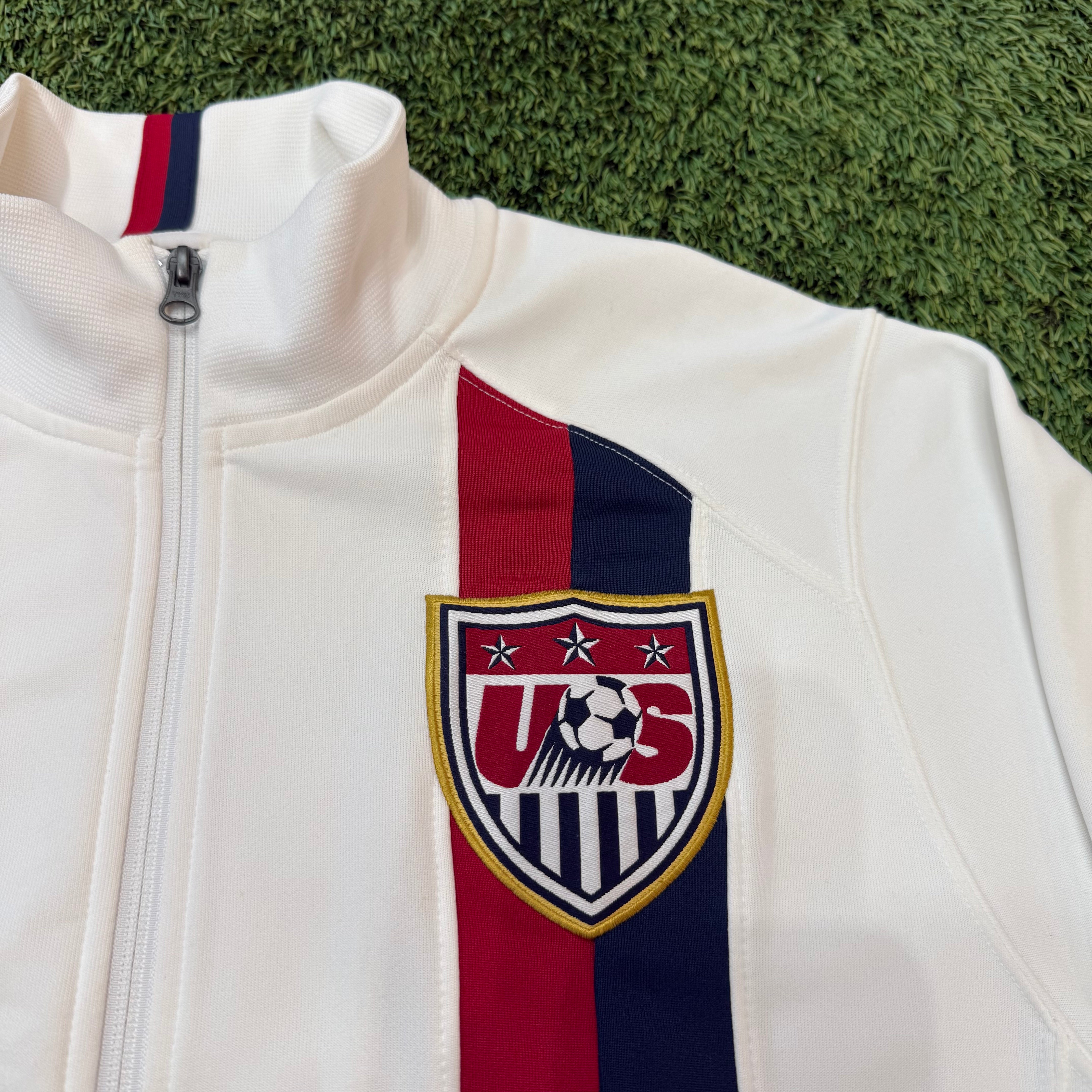 Vintage Nike US Soccer Team Zip Up Jacket, L