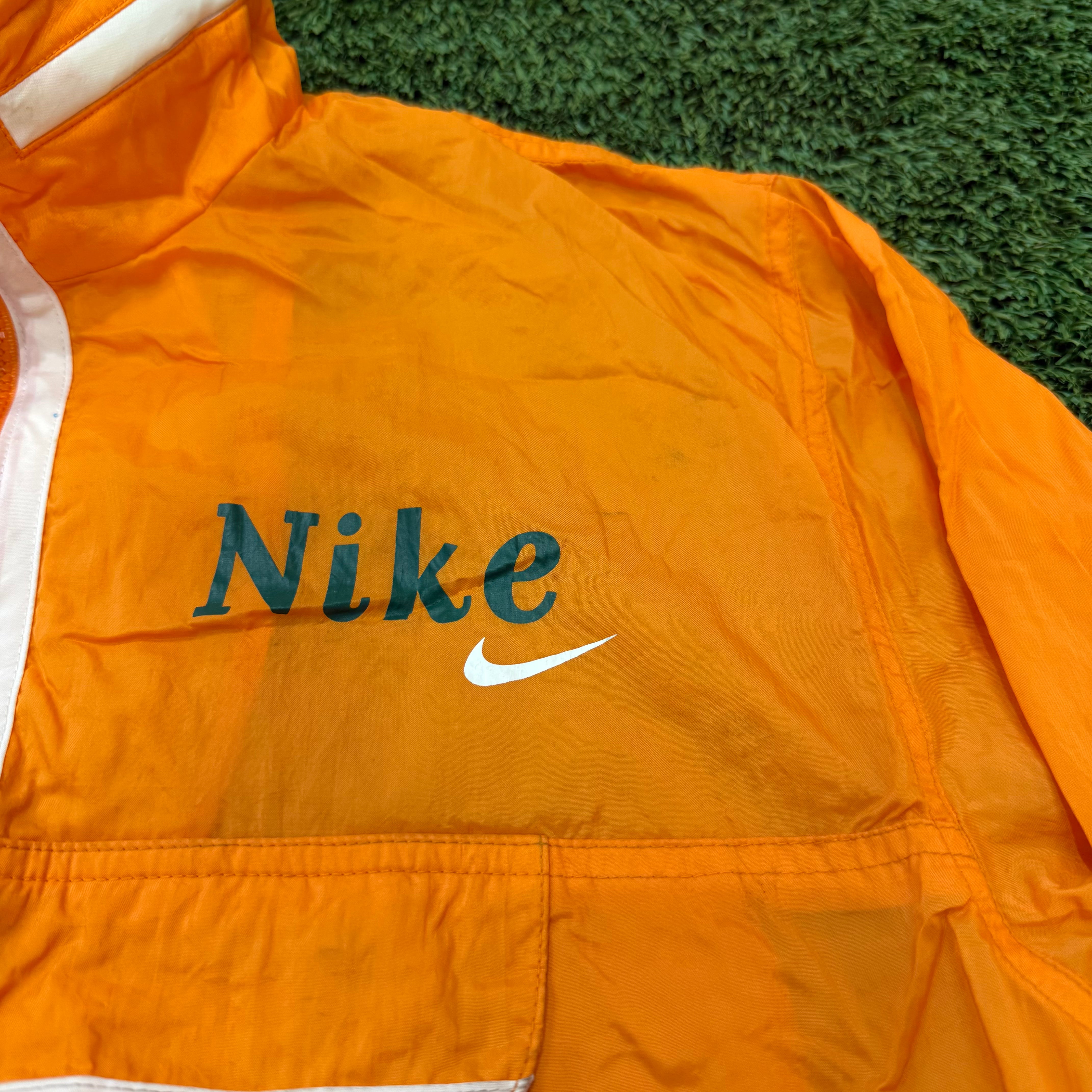 Nike Vintage Orange Windbreaker, S