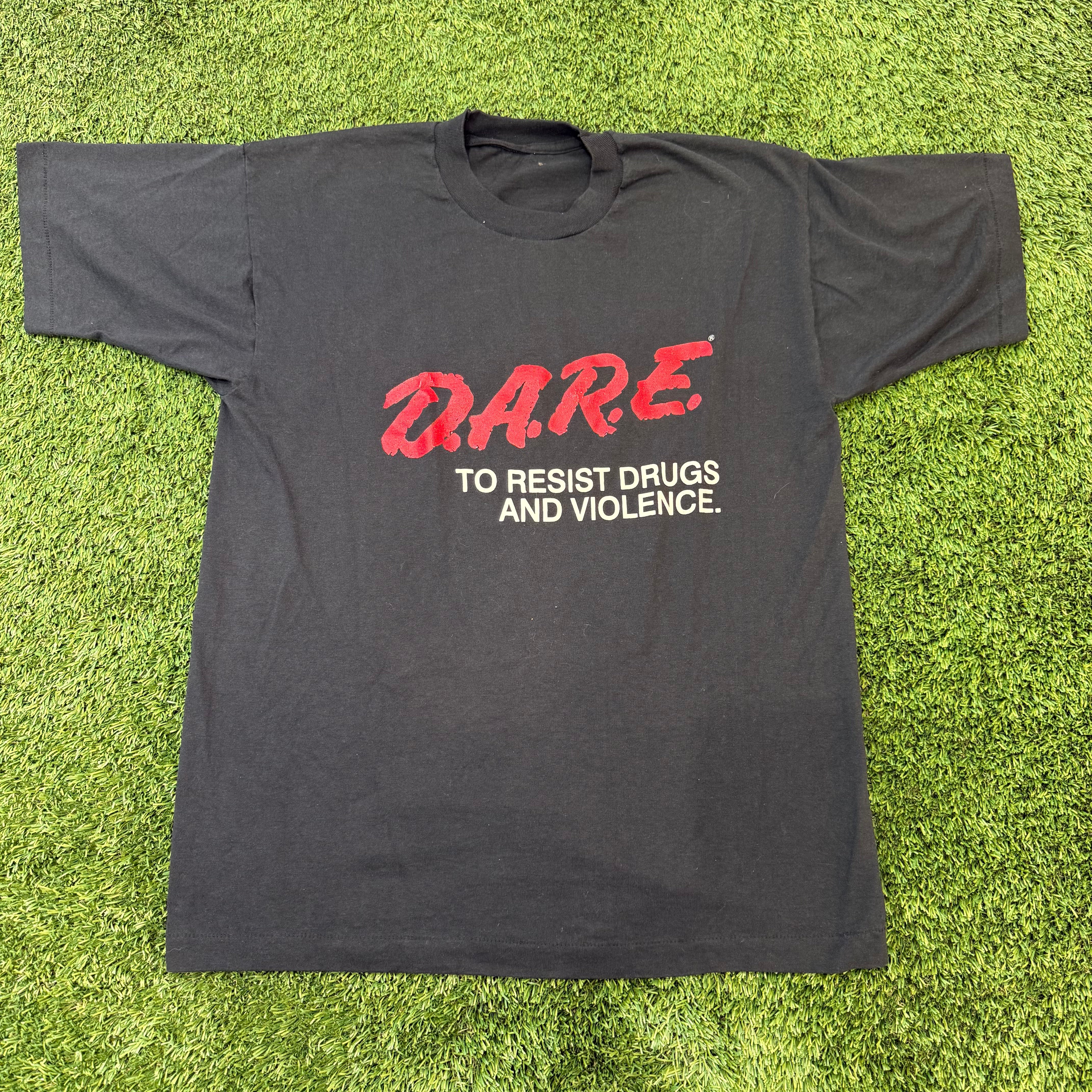 Vintage D.A.R.E. Logo Shirt, M