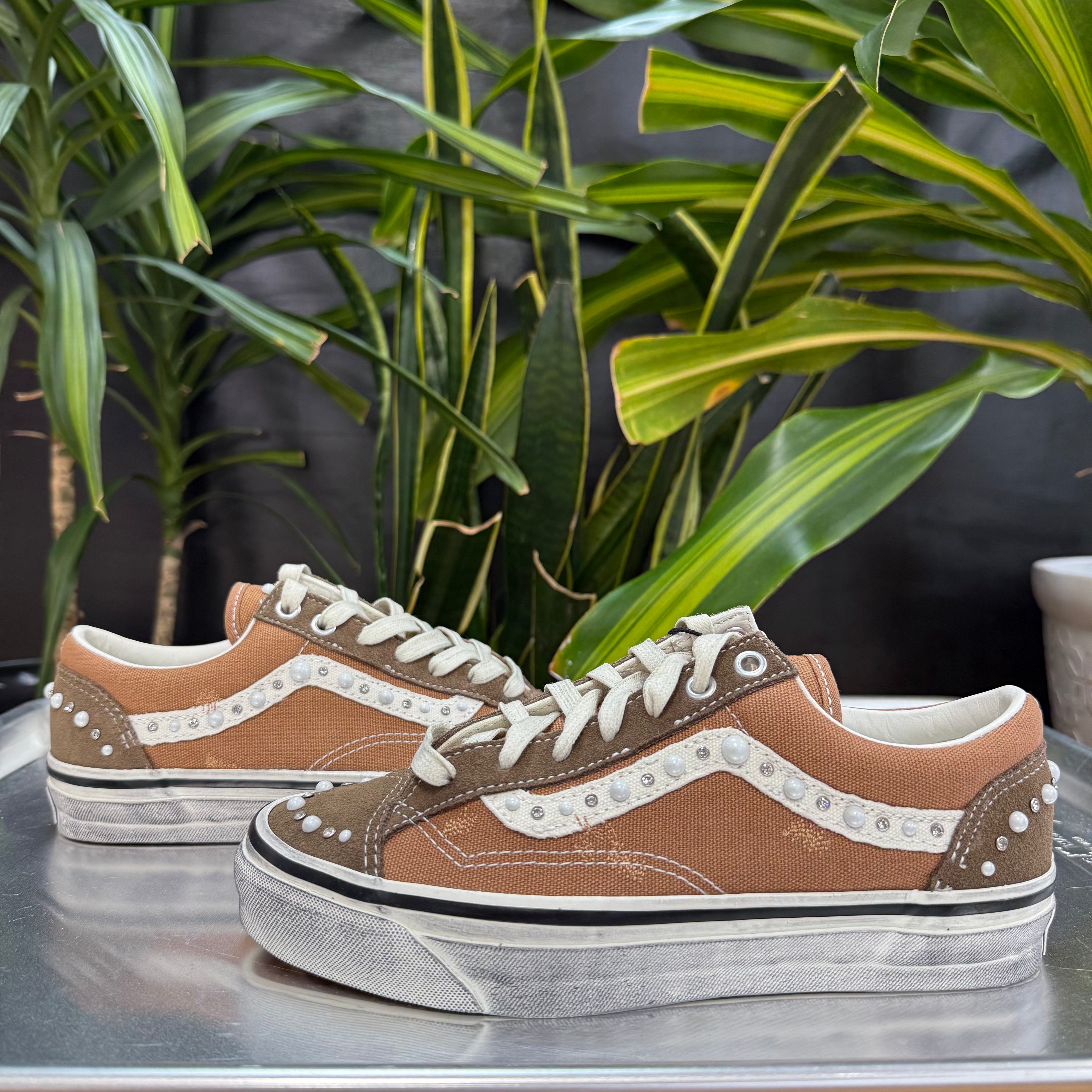 Vans Old Skool 36 'Pearlized Pack - Vintage Cocoa Brown'