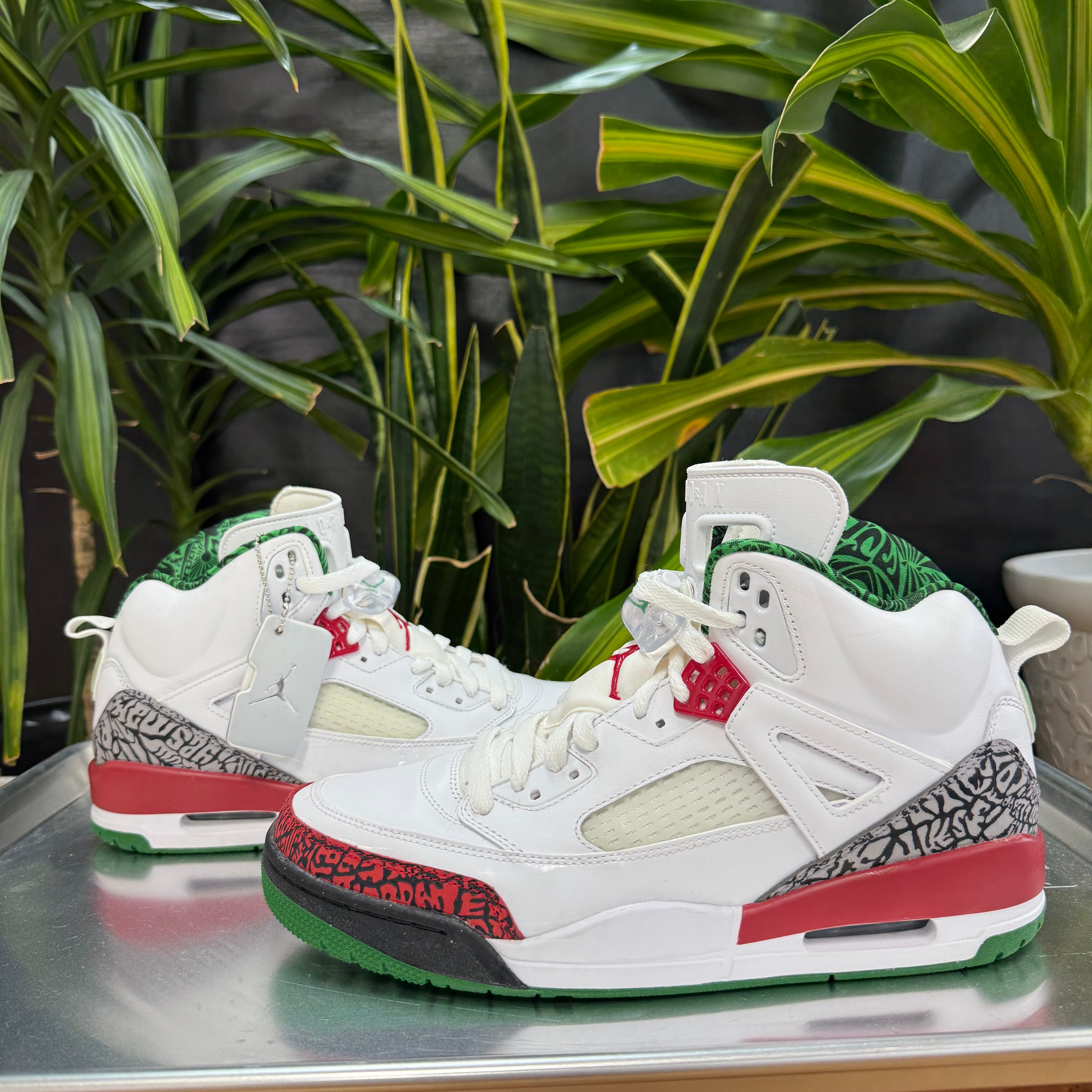 Air Jordan Spizike Red/White/Green