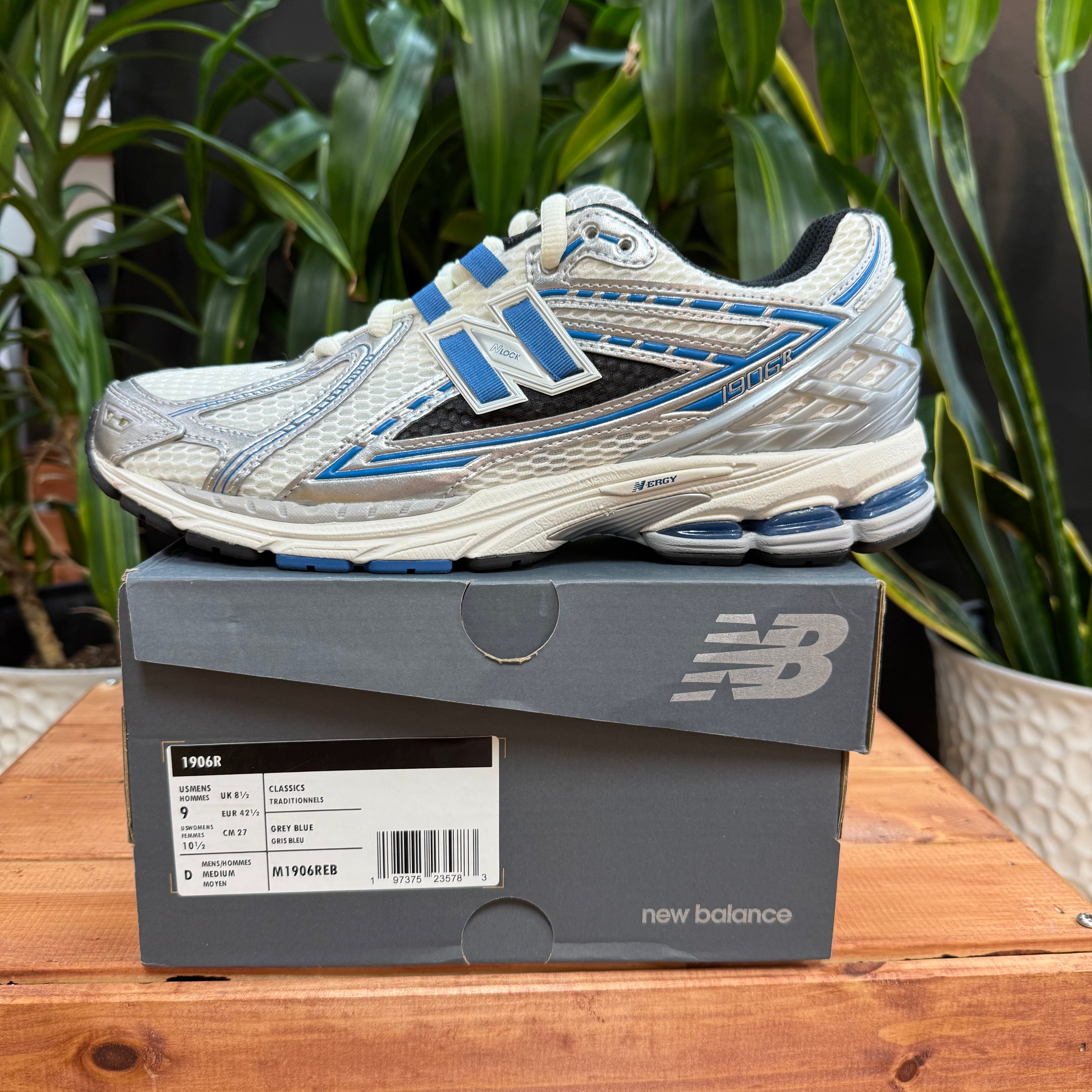 New Balance M1906 Reb - Silver Metallic/Blue, Mens 9, W10.5