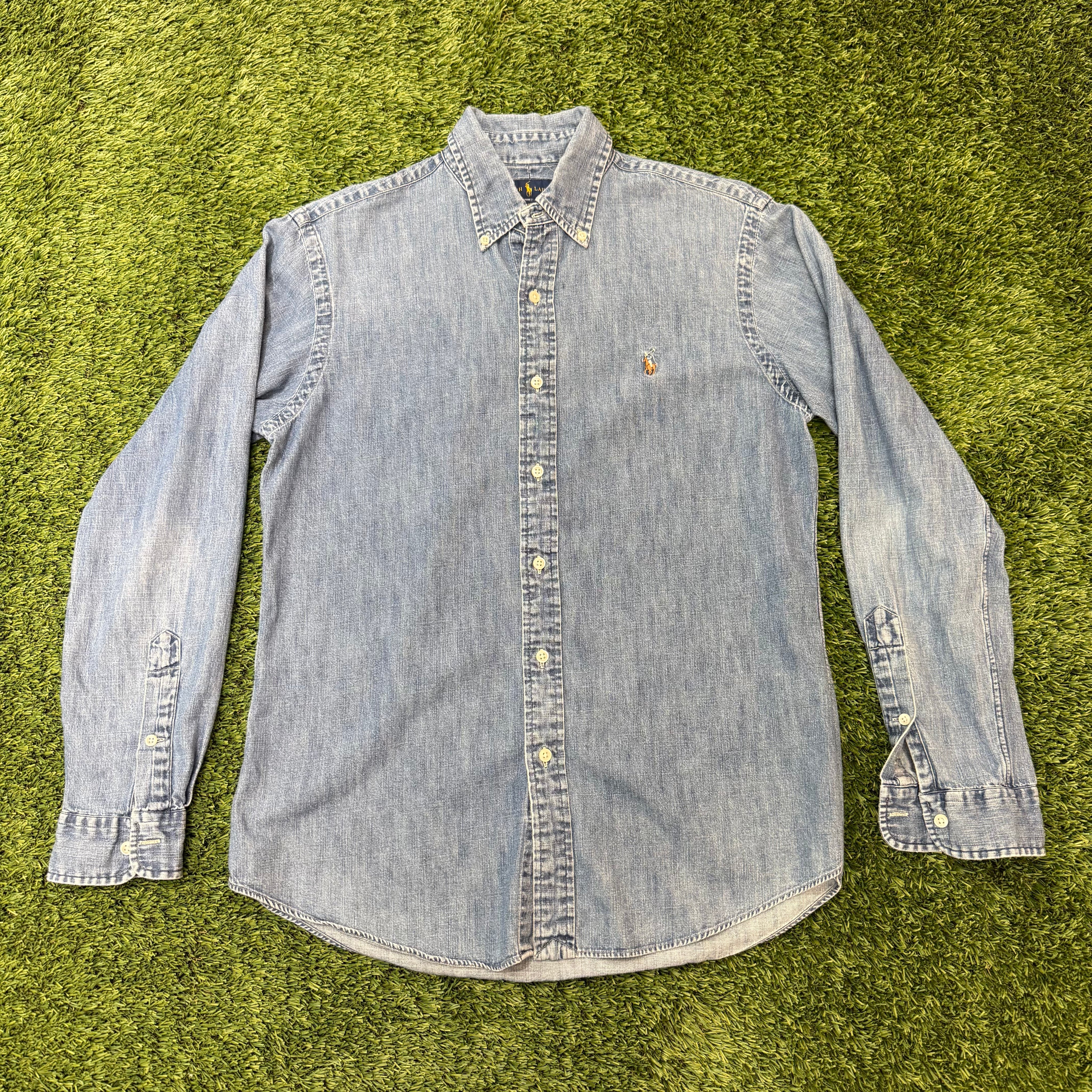 Vintage Polo Ralph Lauren Long Sleeve Jean Button Down