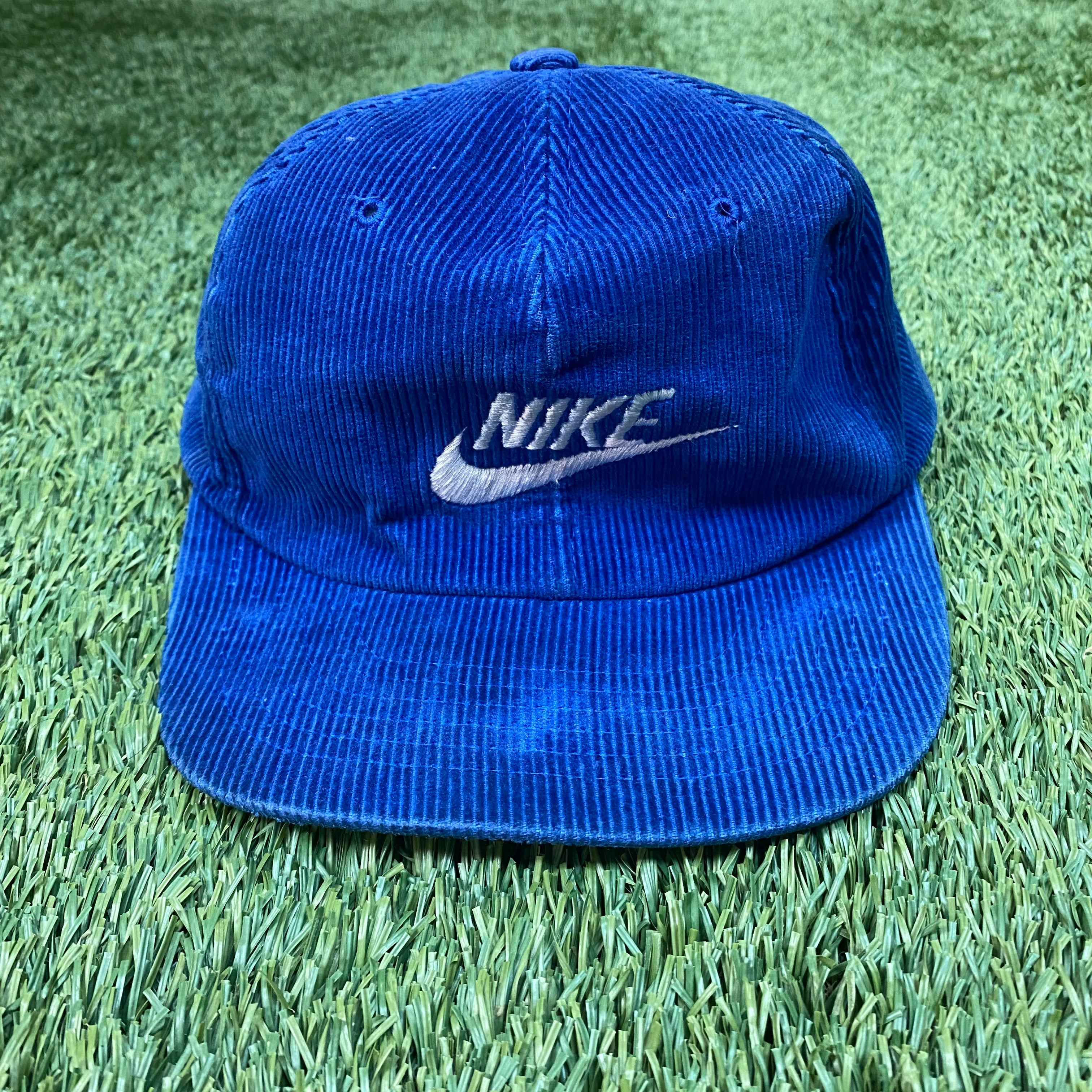 Nike Vintage 1980’s Blue Corduroy Hat