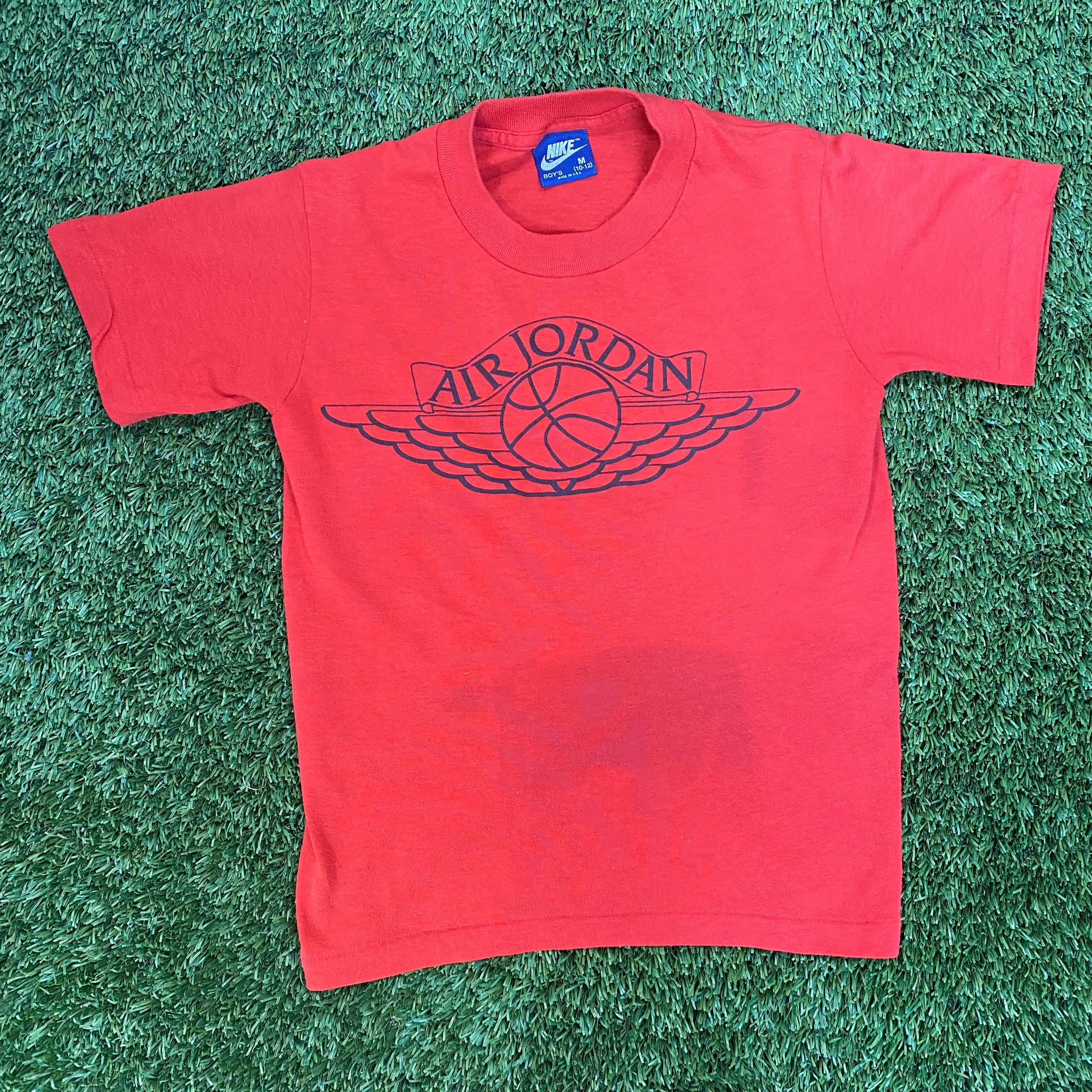 Vintage Jordan Wings 1985 Short Sleeve, Youth M