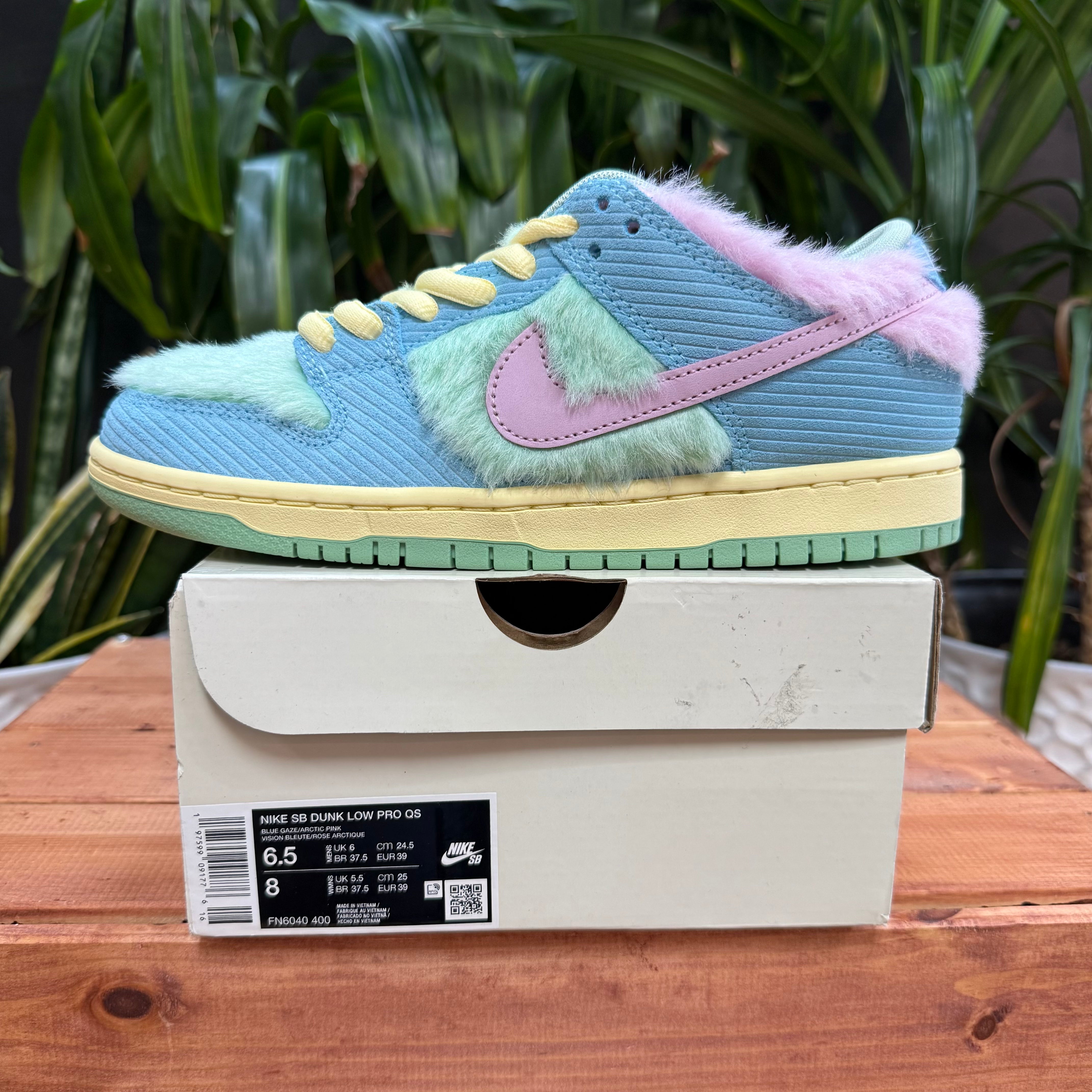 Nike SB Dunk Low Verdy 'Visty', Mens 6.5, W8