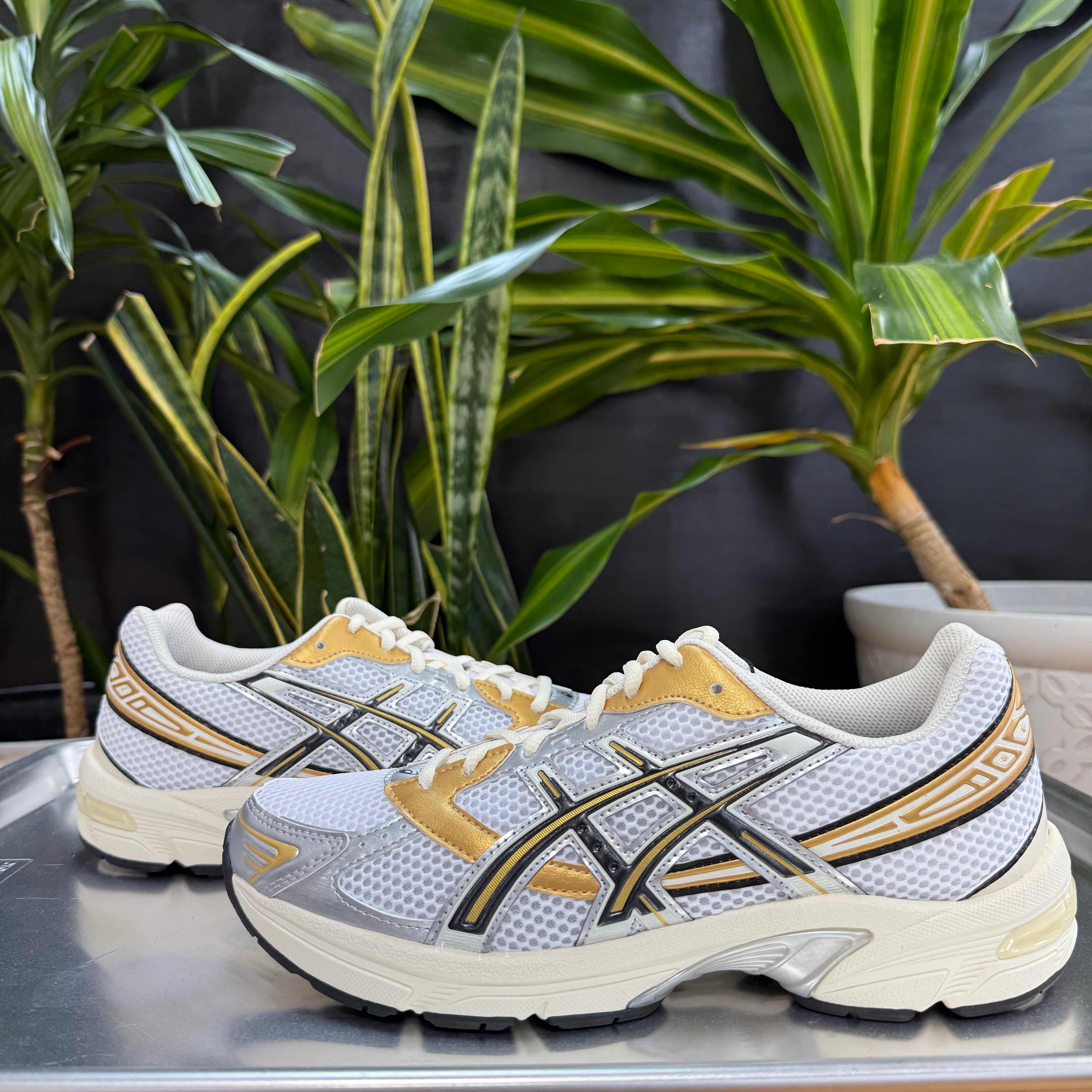 ASICS Gel-1130 White Black Gold