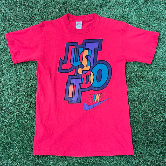 Nike Vintage 'Just Do It' Red T-shirt
