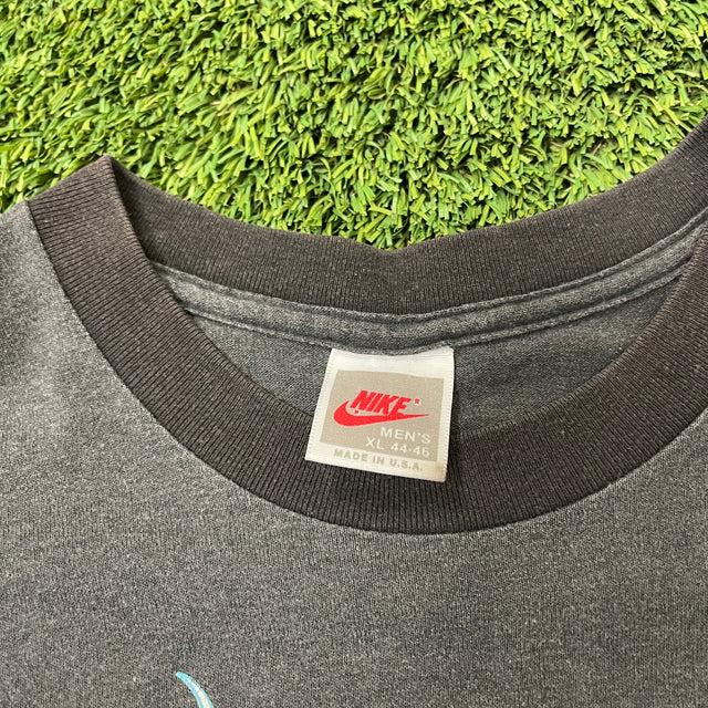 Nike Vintage Sharks Basketball T Shirt Banana Stand