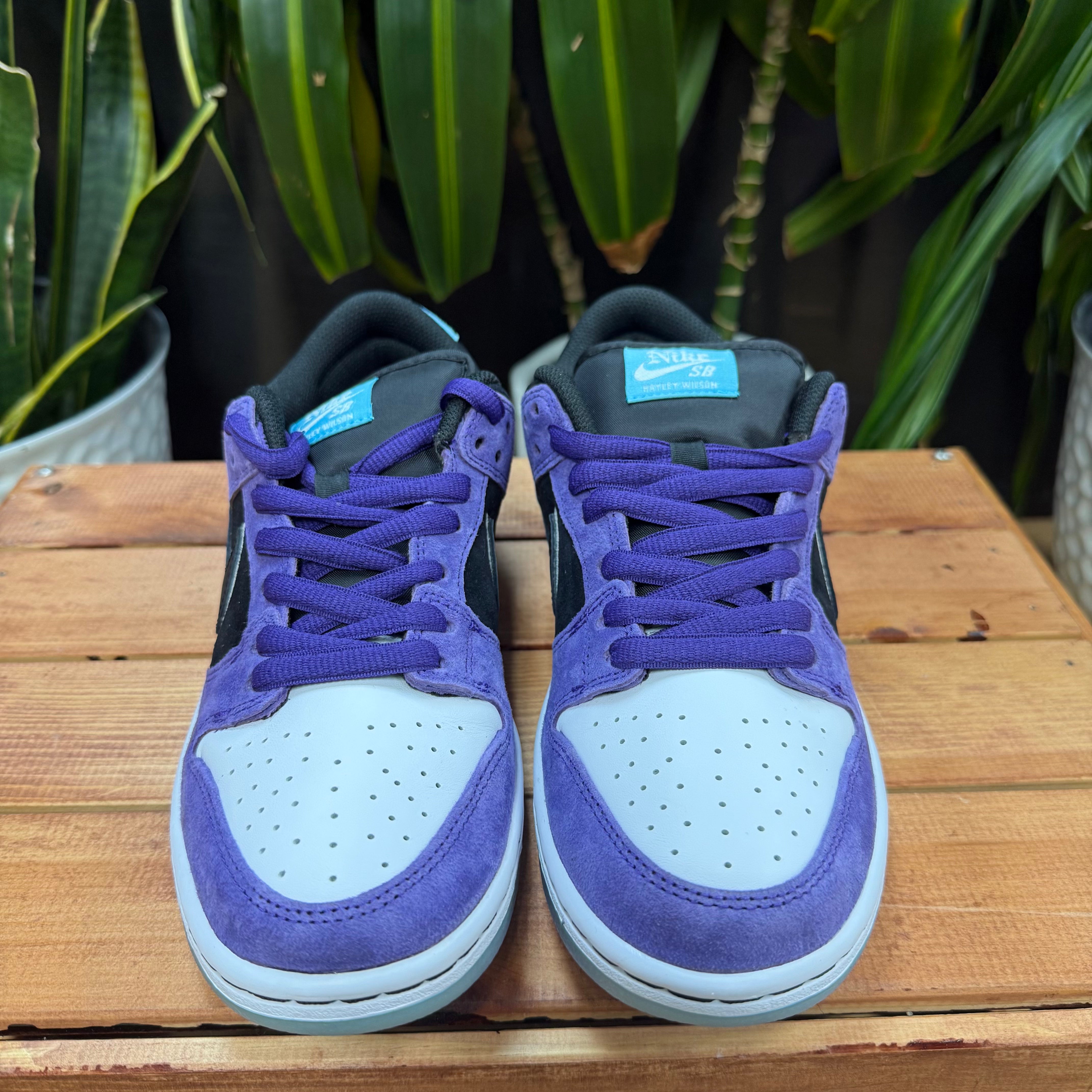 Hayley Wilson x Nike SB Dunk Low ‘Court Purple’, Mens 8.5, W10