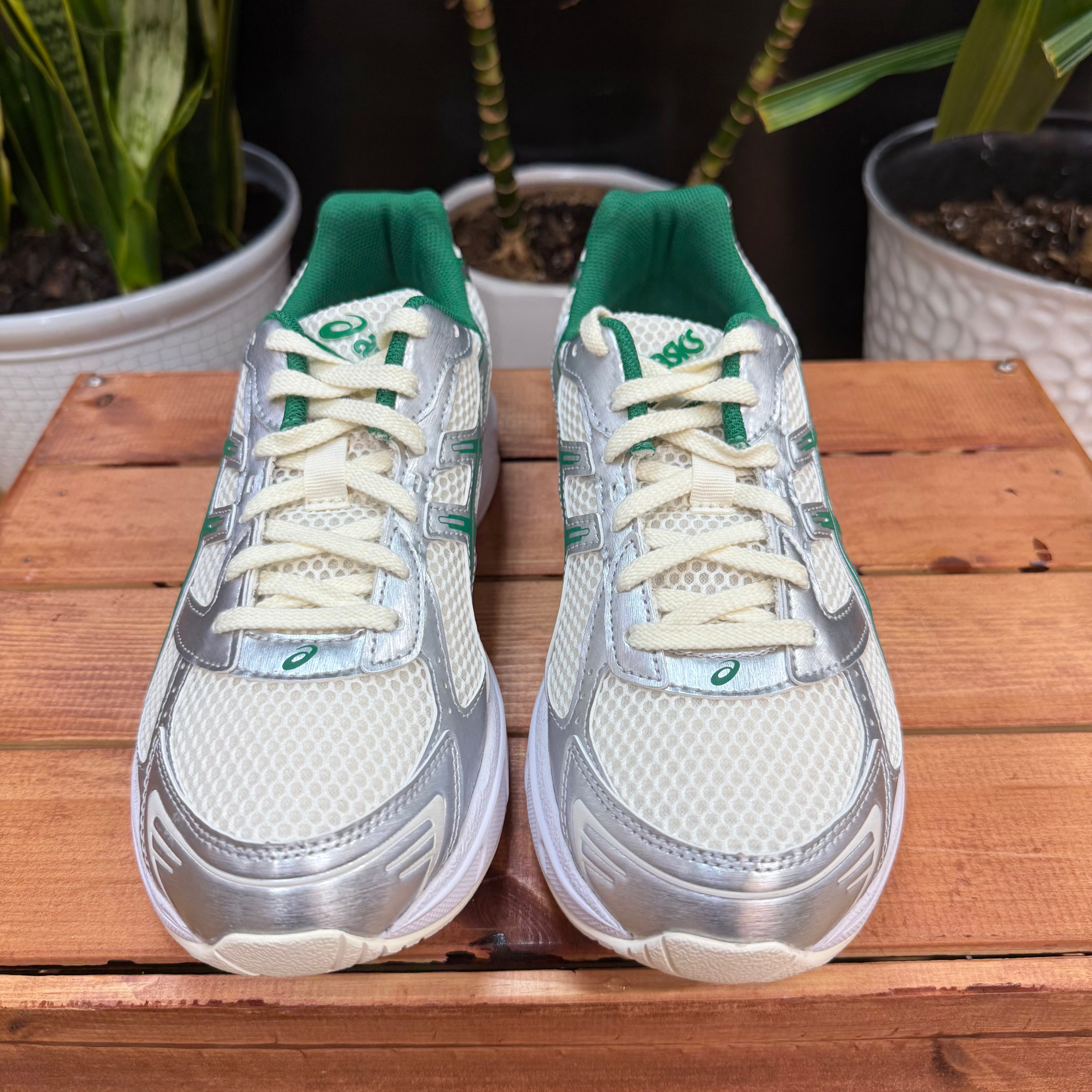 ASICS Gel-1130 (Cream/Kale), Mens 11.5, W13