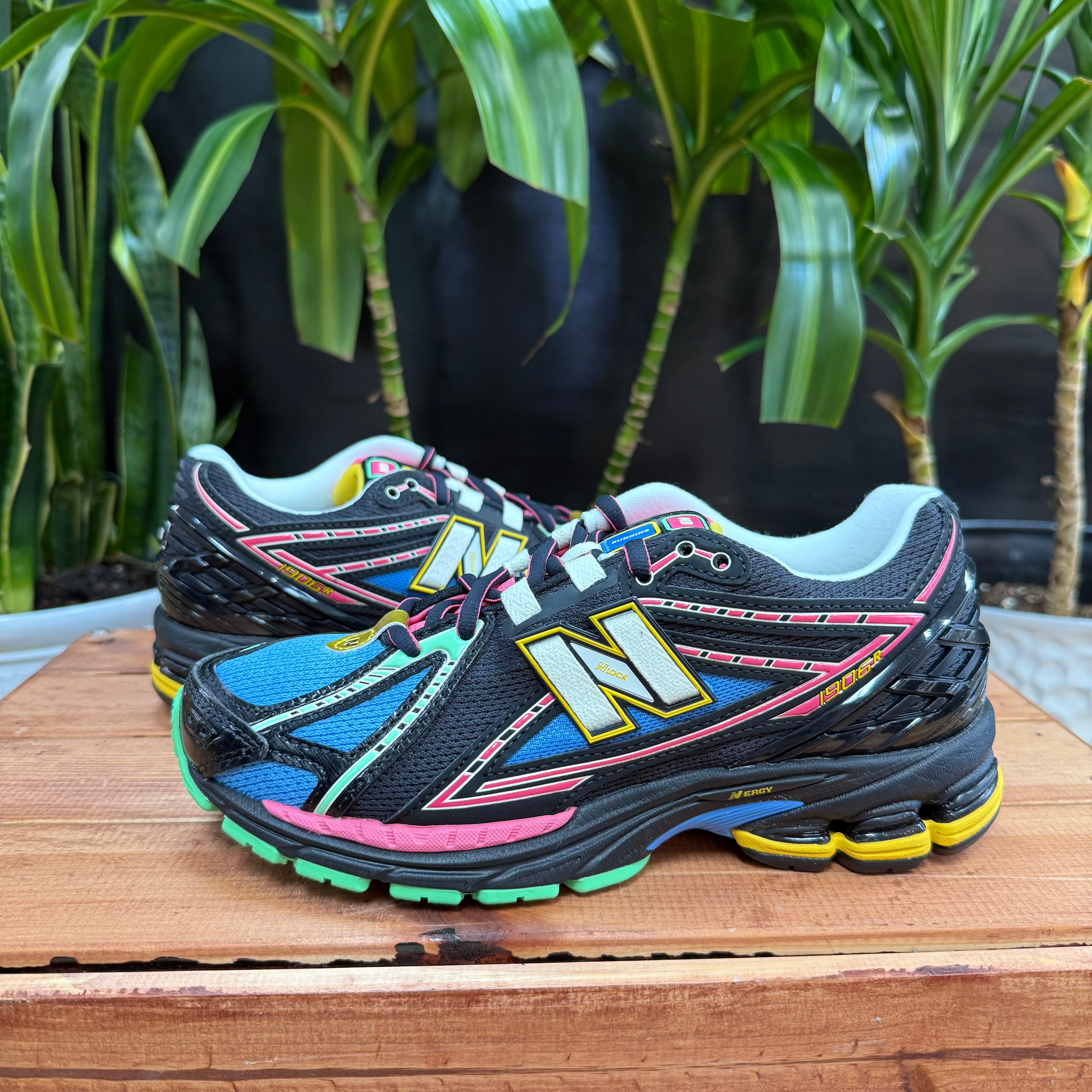 New Balance 1906R Black Multi, Mens 5, W6.6