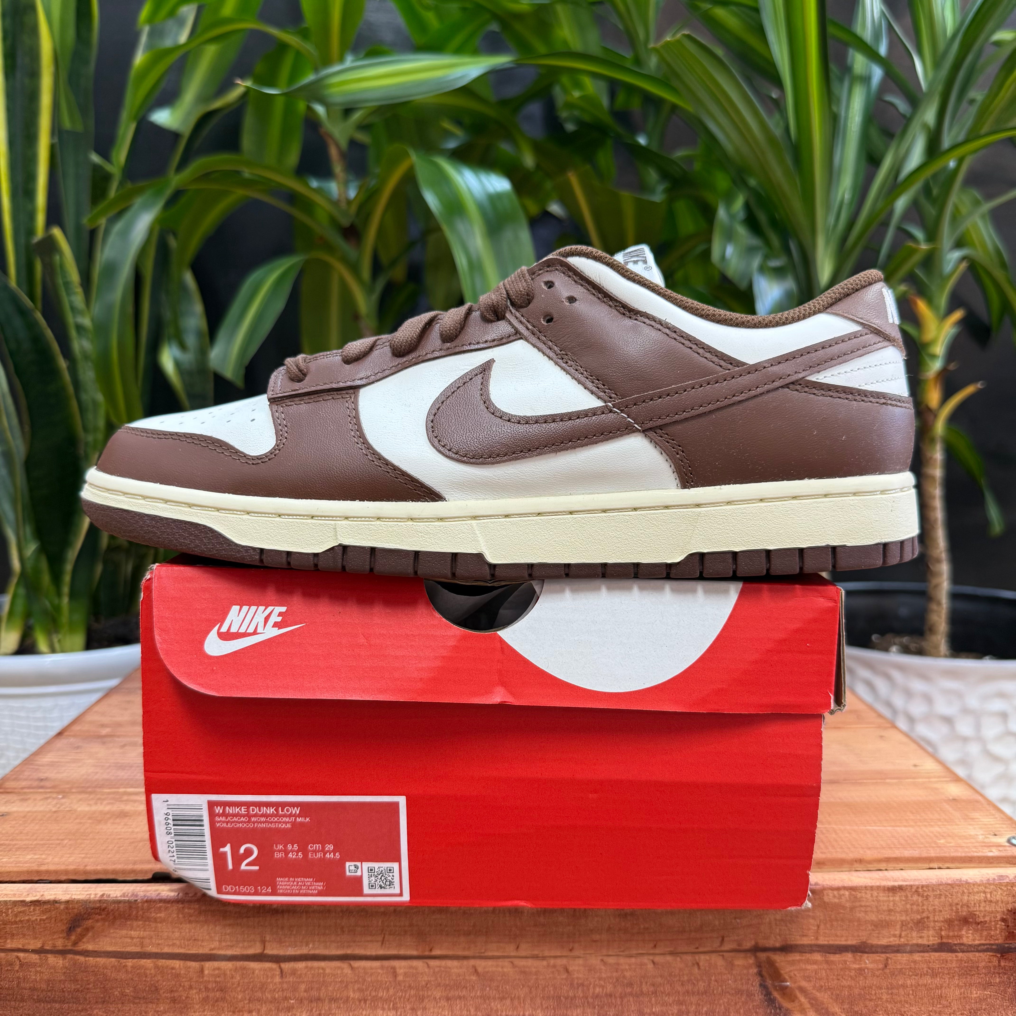 Nike Dunk Low Cacao Wow, Mens 10.5, W12