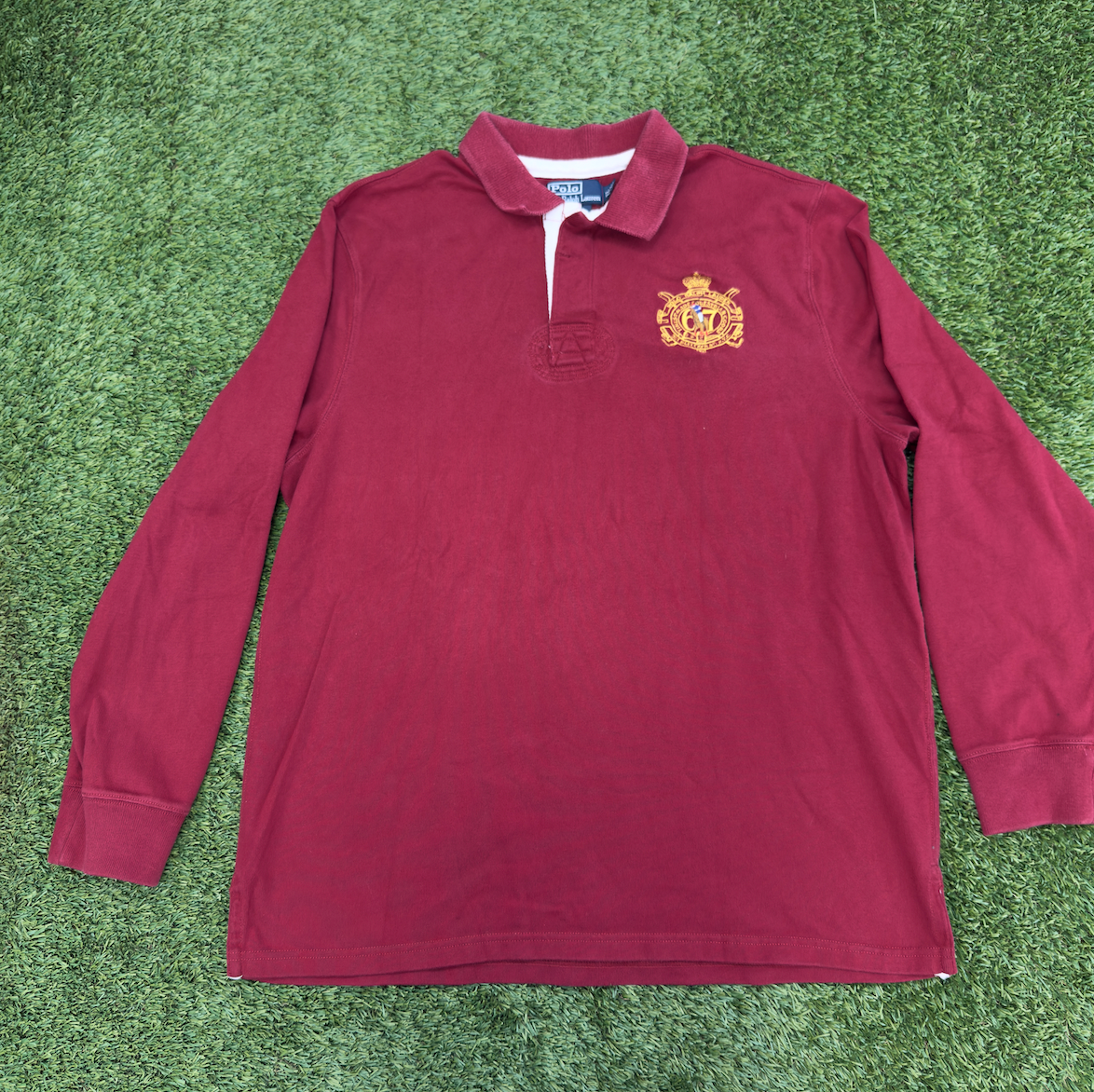 Vintage Polo Ralph Lauren Long Sleeve Polo, XL