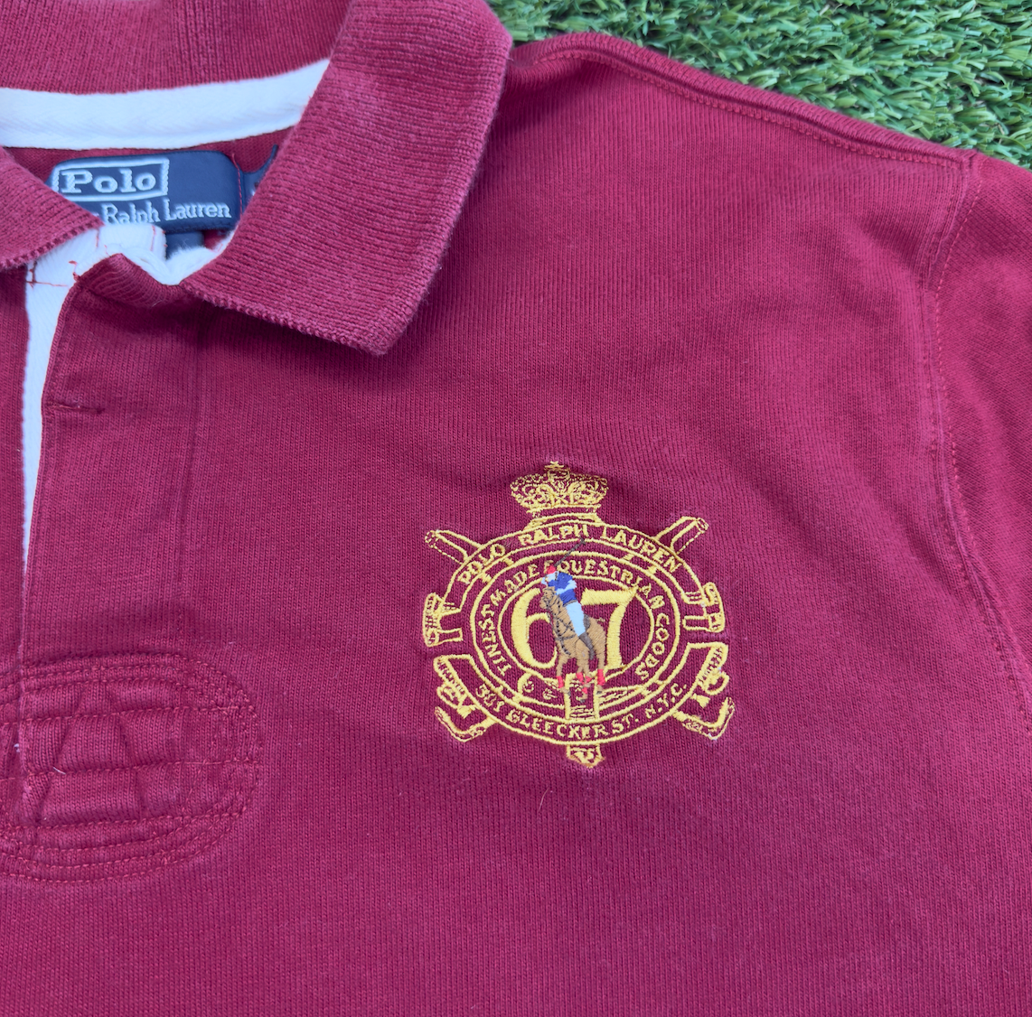 Vintage Polo Ralph Lauren Long Sleeve Polo, XL