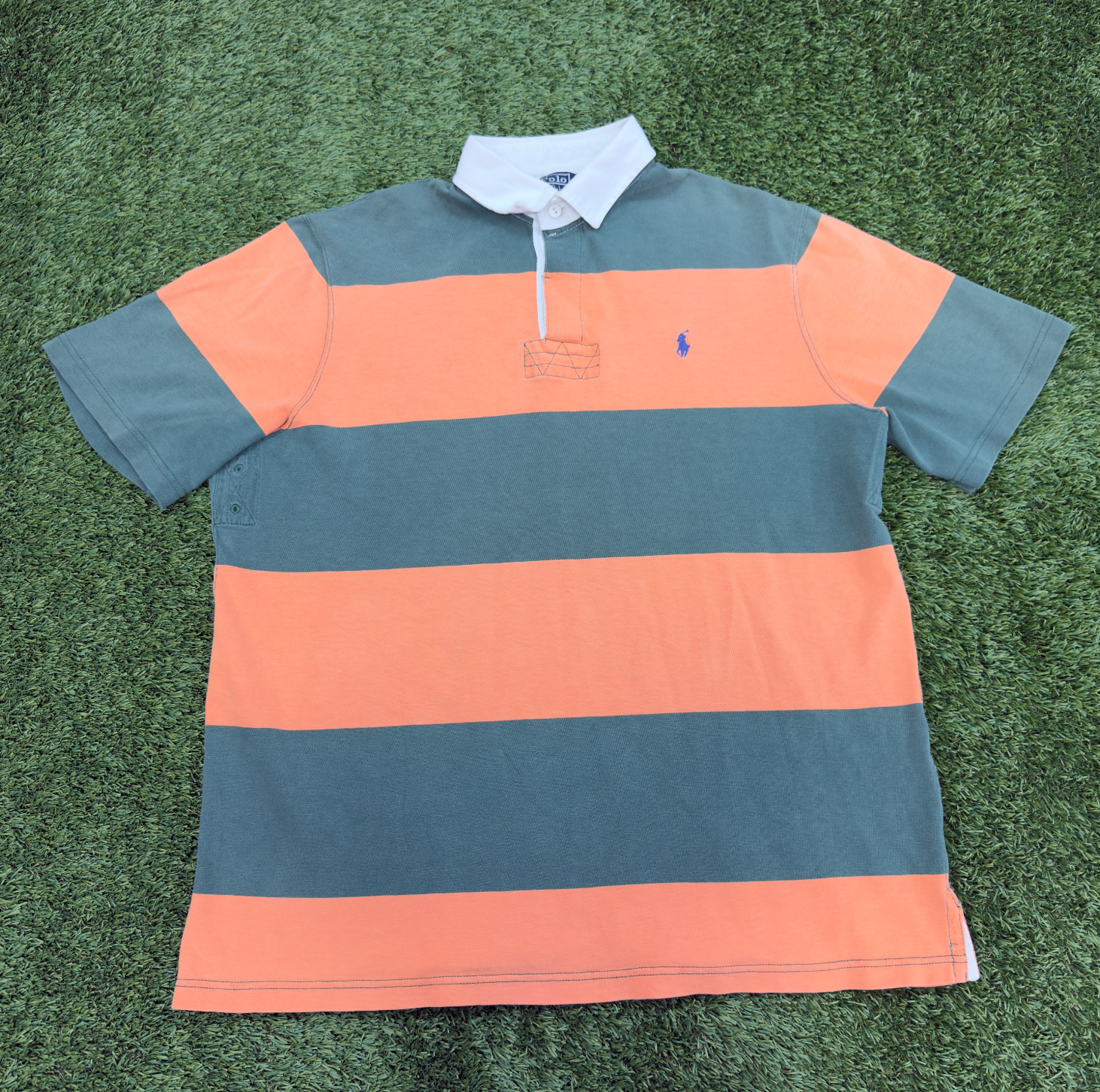 Vintage Polo Ralph Lauren Stripe Polo, L