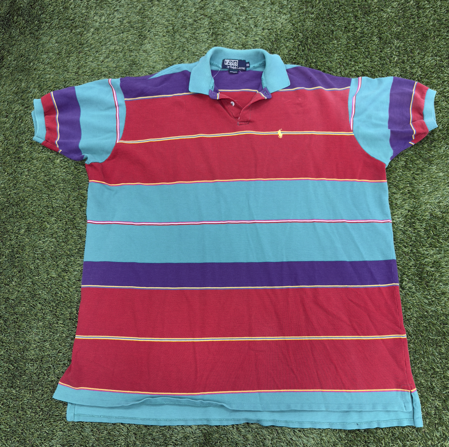 Vintage Polo Ralph Lauren Made in USA Polo Shirt, XXL