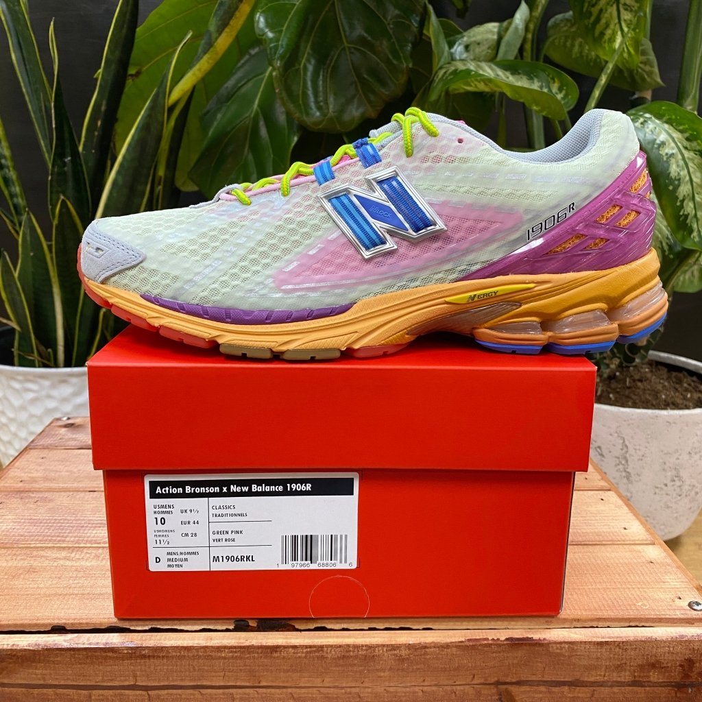 Action Bronson x New Balance 1906R, Mens 10, W11.5 - Banana Stand