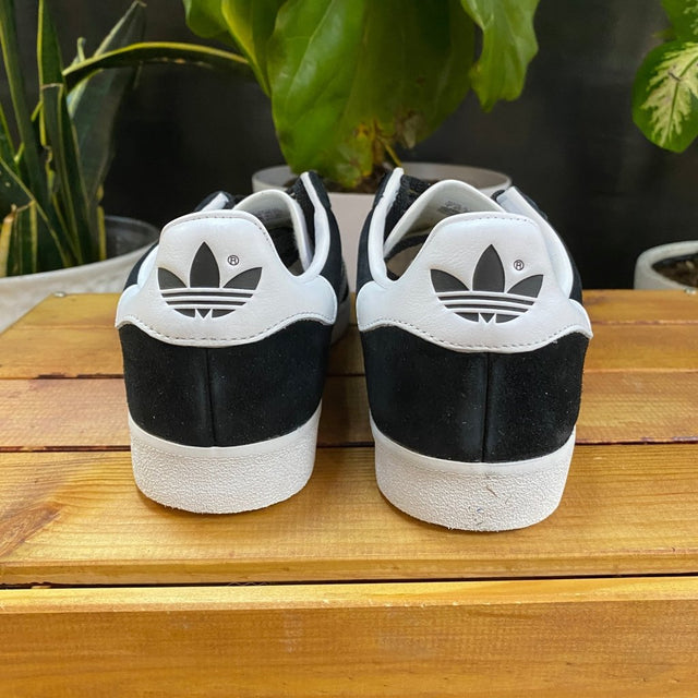 Adidas Gazelle 85 Black Suede, Mens 7, W8.5 - Banana Stand