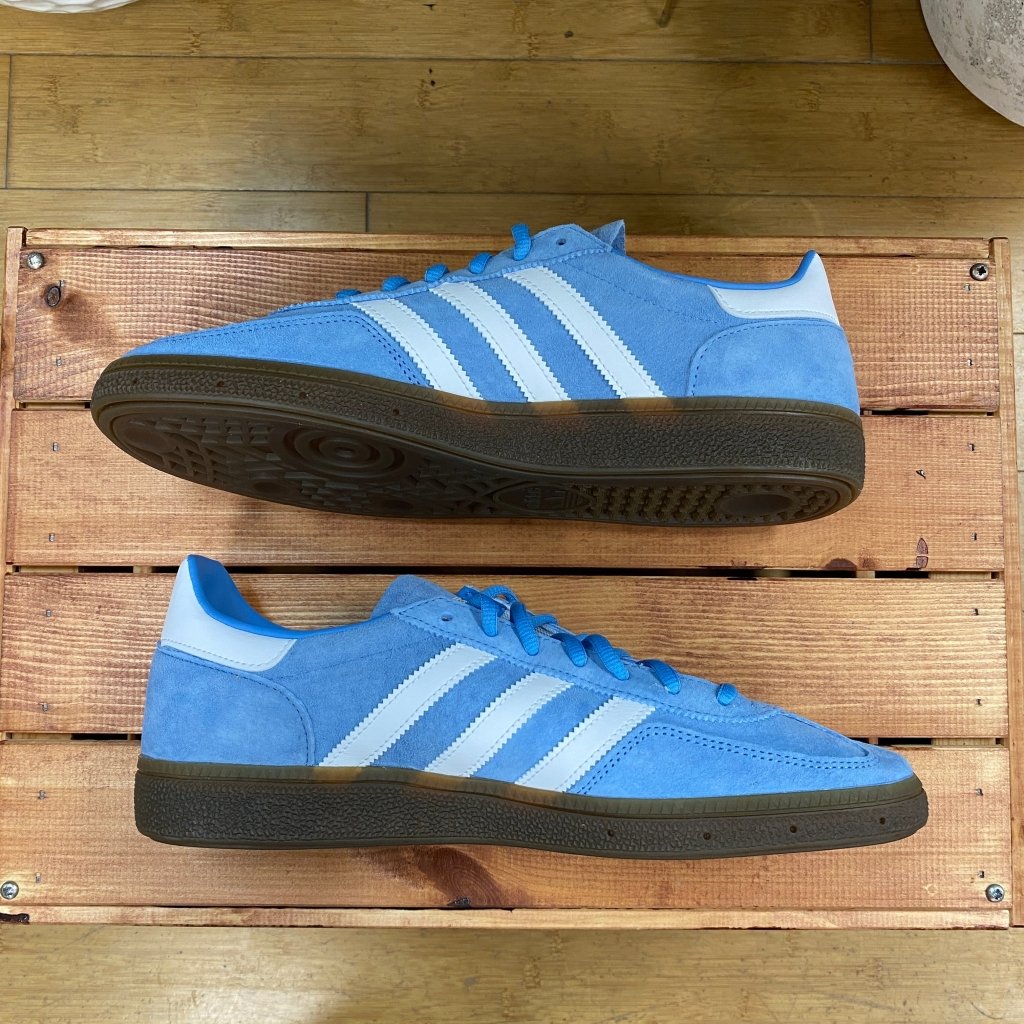 Adidas Handball Spezial Light Blue, Mens 10, W11.5 - Banana Stand