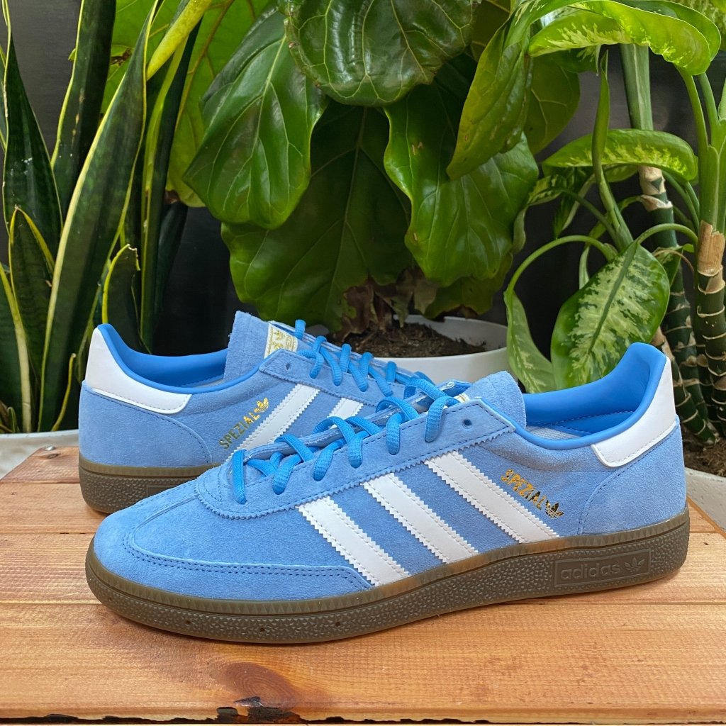 Adidas Handball Spezial Light Blue, Mens 10, W11.5 - Banana Stand