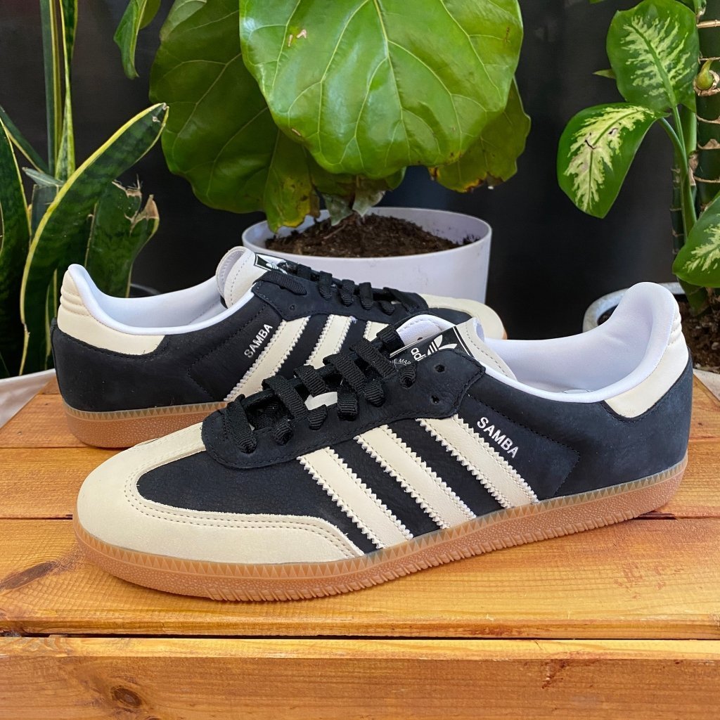 Adidas Samba OG Black / Wonder White, Mens 8.5, W10 - Banana Stand