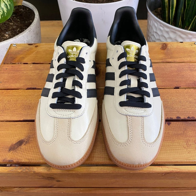 Adidas Samba OG Shoes, Cream, Mens 10, W11.5 - Banana Stand