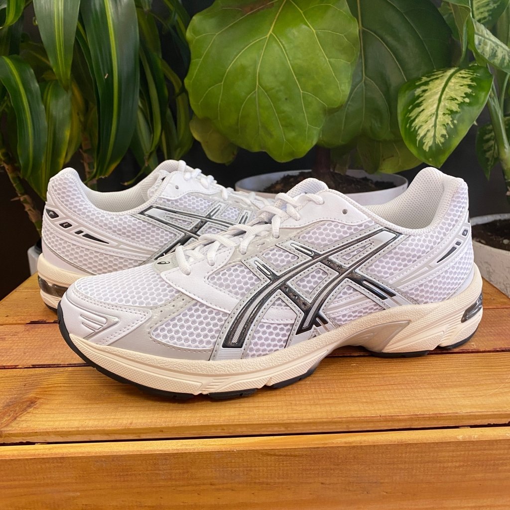 ASICS Gel-1130 - White / Cloud Grey, Mens 9.5, W11 - Banana Stand
