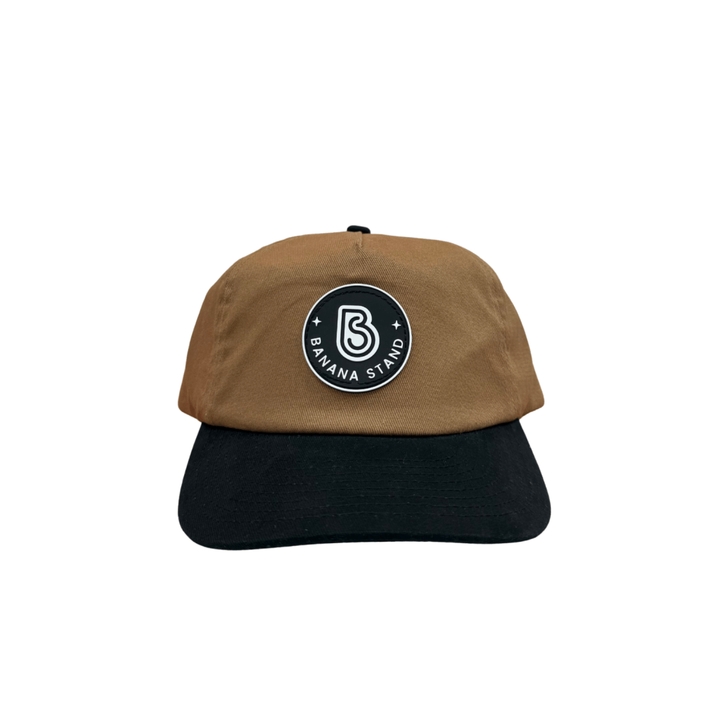 Banana Stand Brown/Black Snapback Hat - Banana Stand