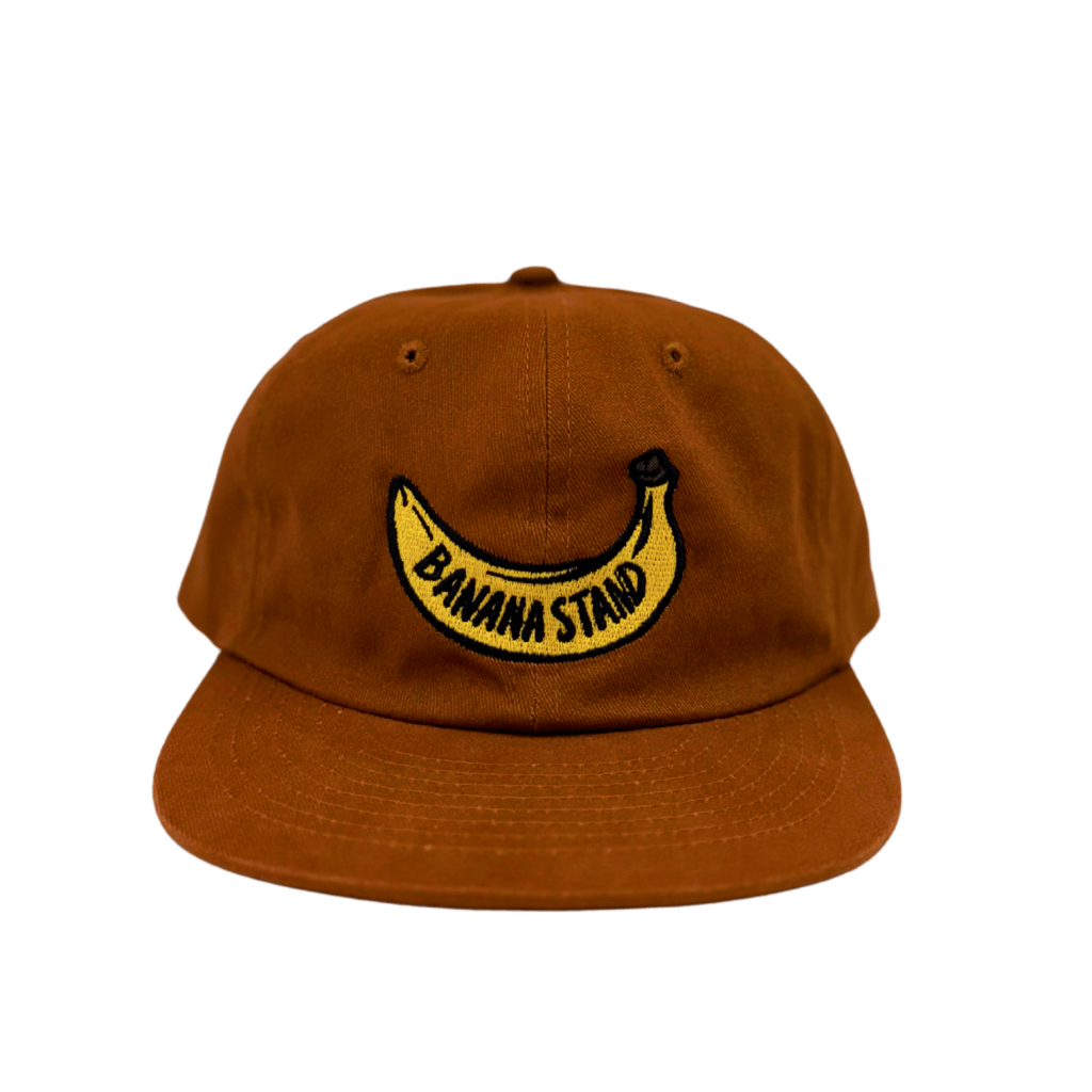 Banana Stand Burnt Orange Banana Logo Hat - Banana Stand