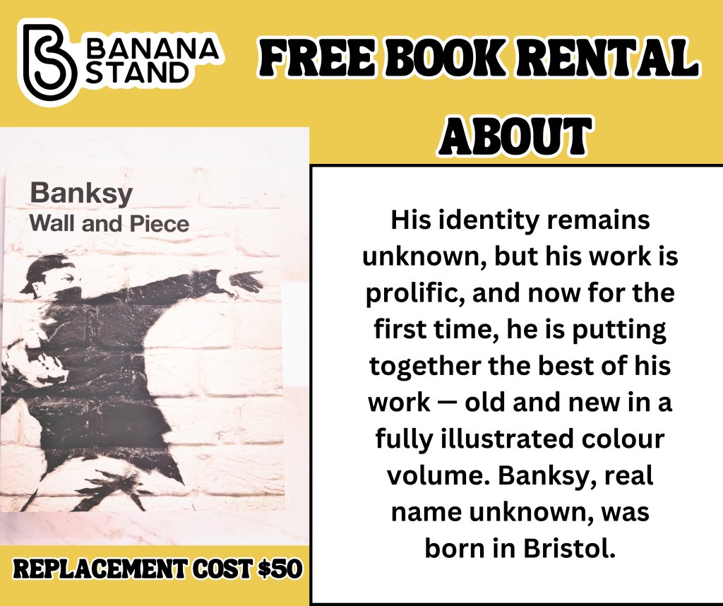 Banana Stand Free Book Rental - Banana Stand