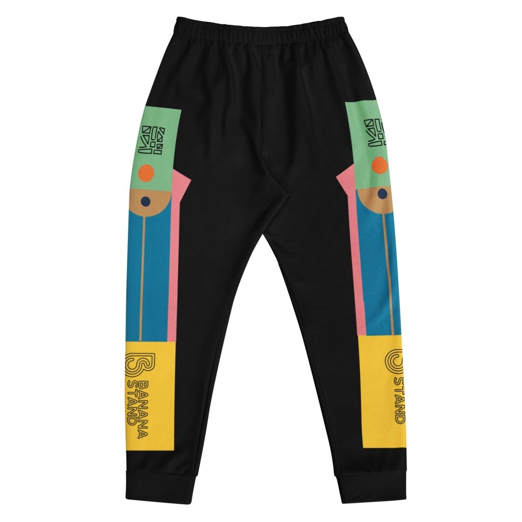 Banana Stand Geometric Drawstring Joggers - Banana Stand