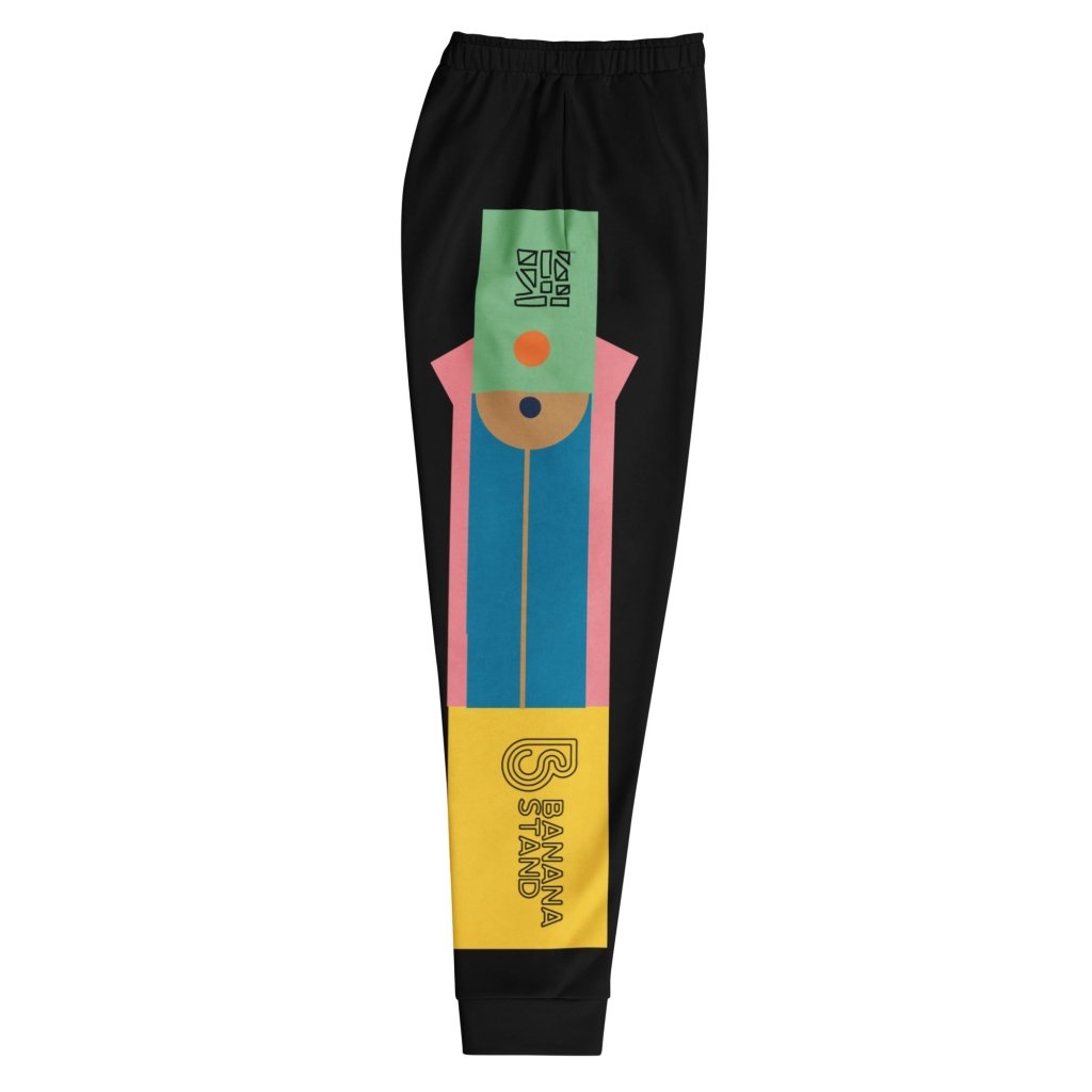 Banana Stand Geometric Drawstring Joggers - Banana Stand