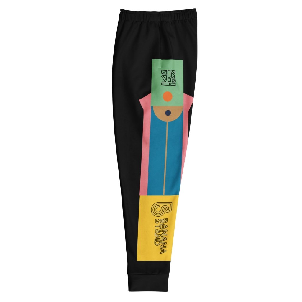 Banana Stand Geometric Drawstring Joggers - Banana Stand