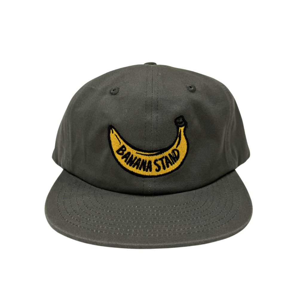 Banana Stand Gray Banana Logo Hat - Banana Stand